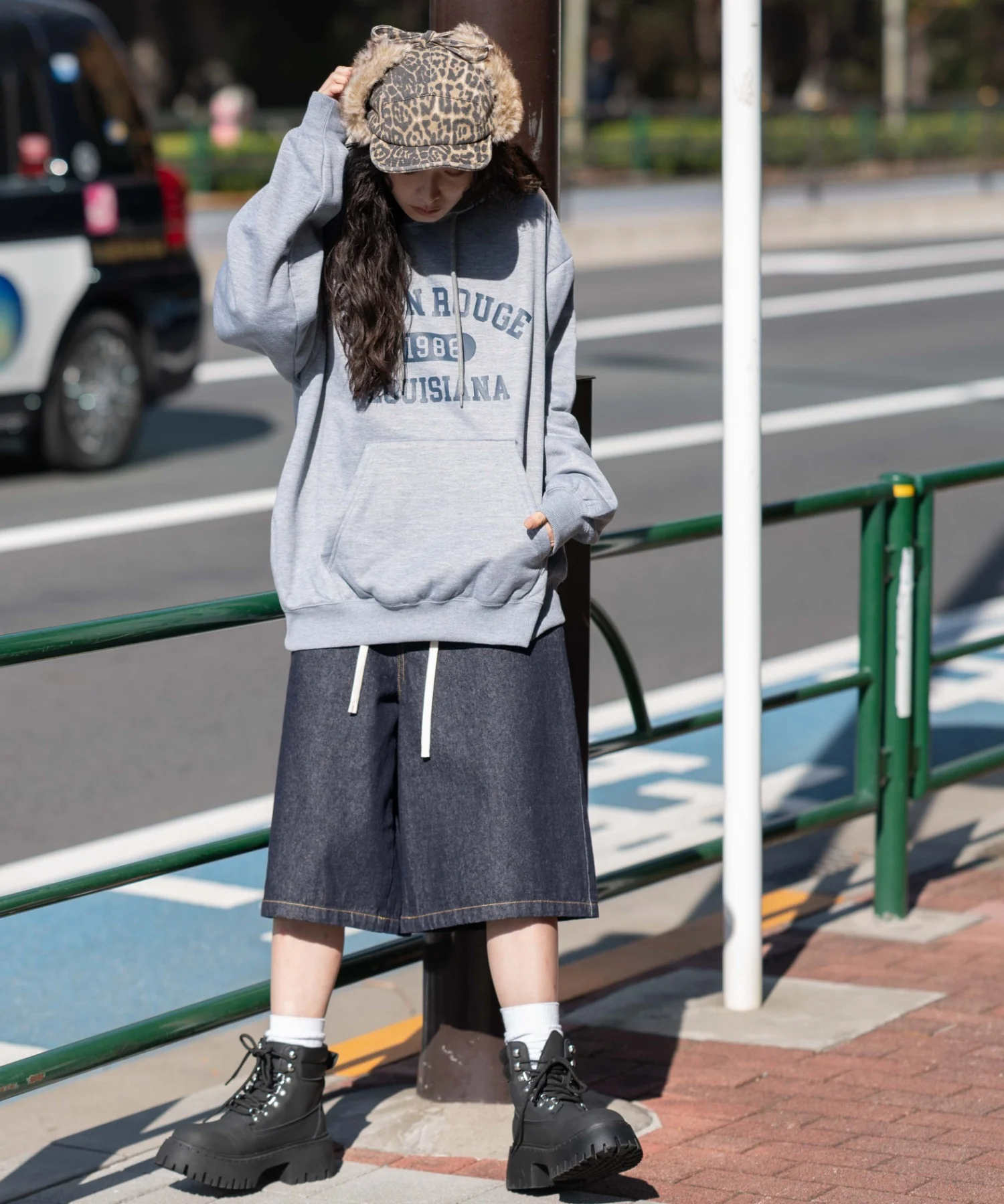 カレッジロゴボアパーカー - Image 22