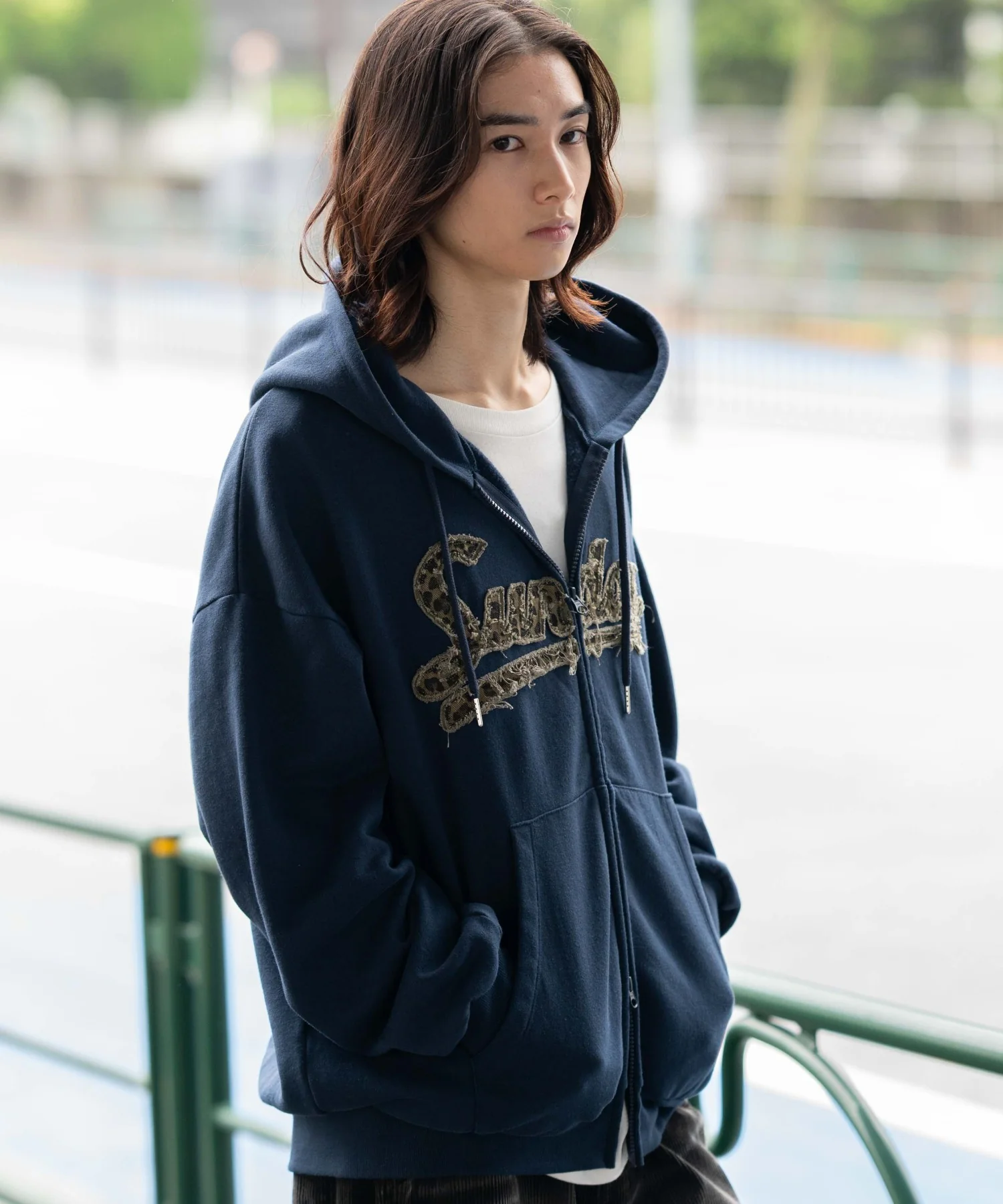 レオパードワッペンダブルZIPパーカー - Image 36