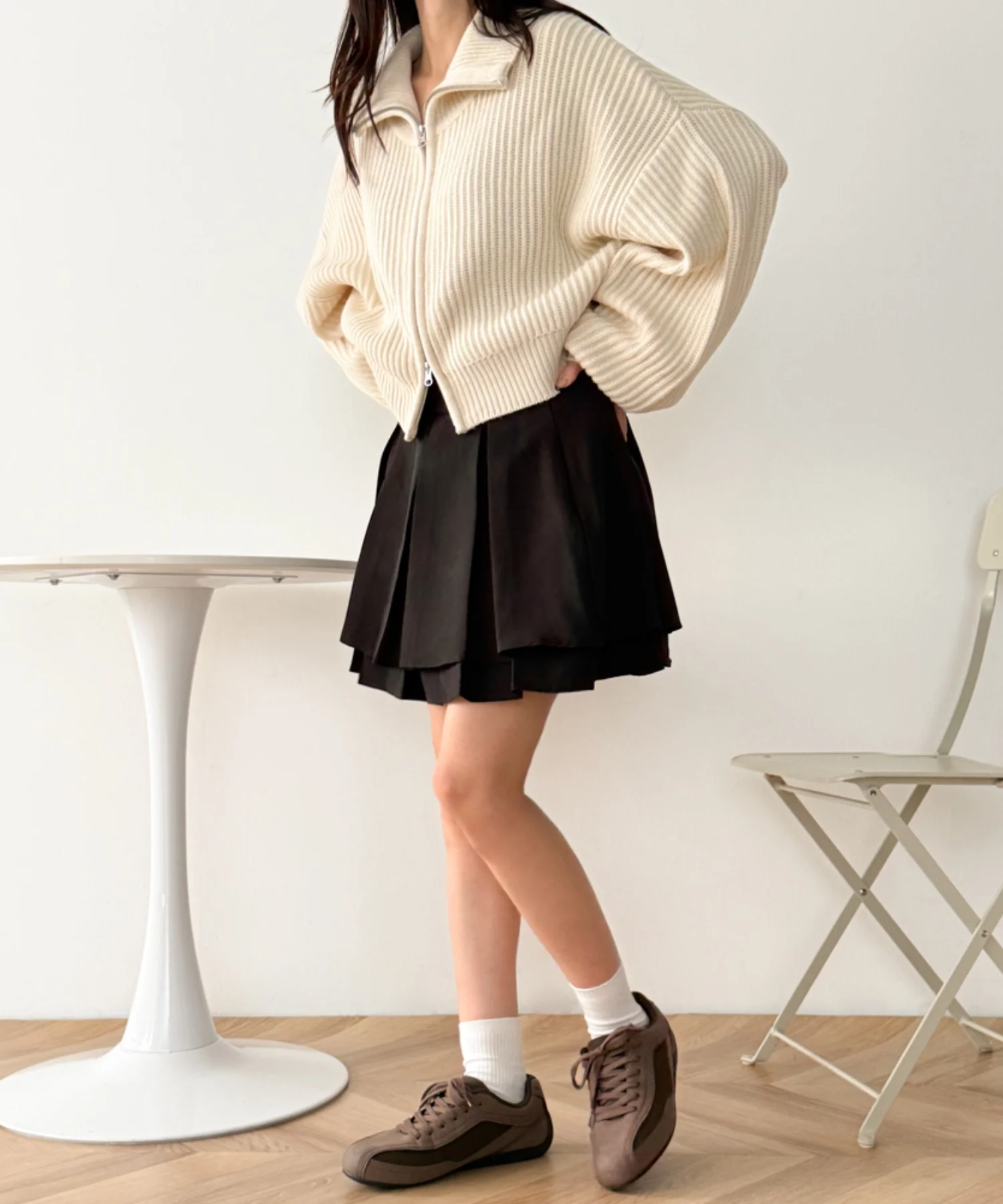 レースアップローカットスニーカー - Image 12