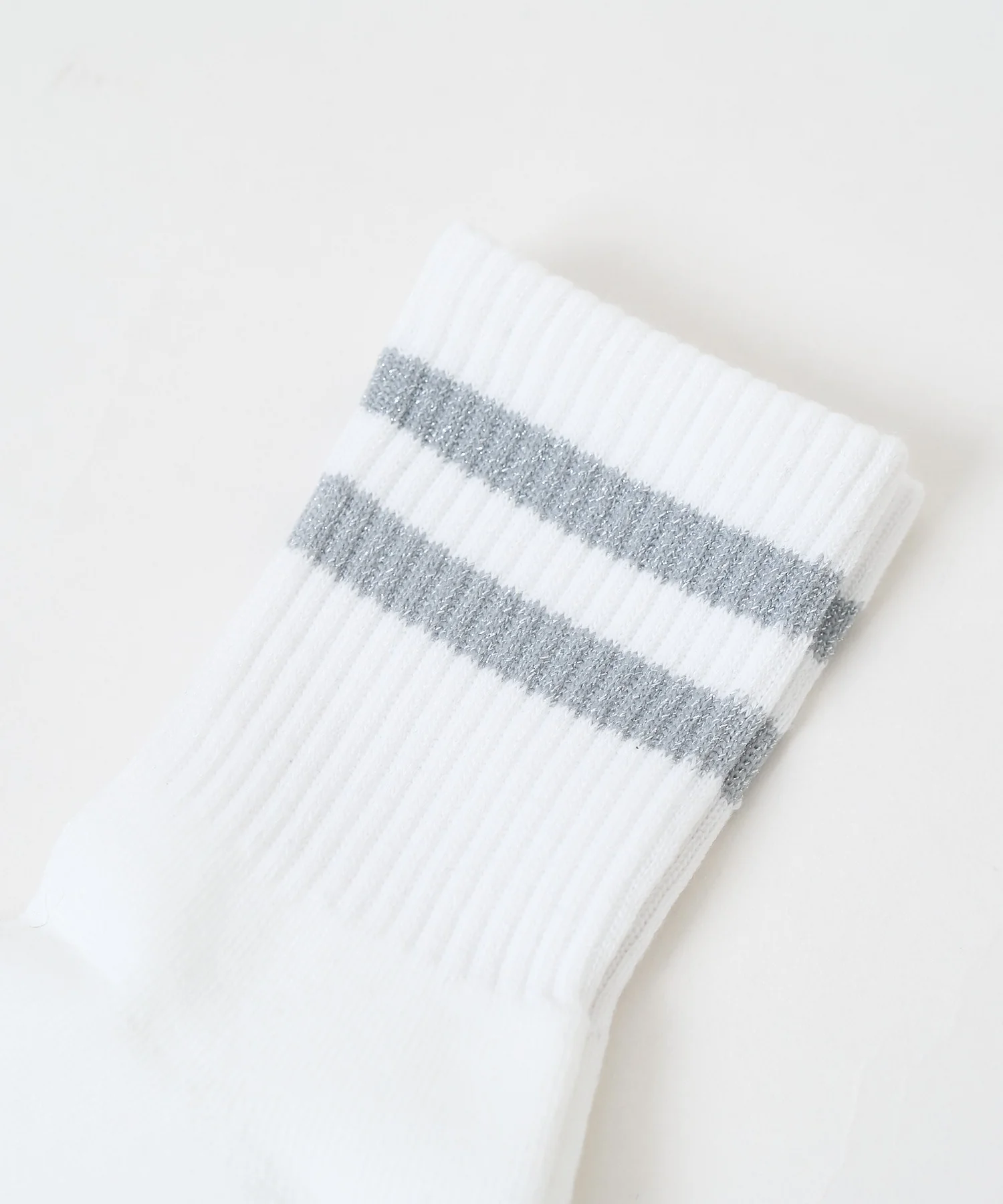 ラメ2ラインソックス(23-25cm) - Image 8