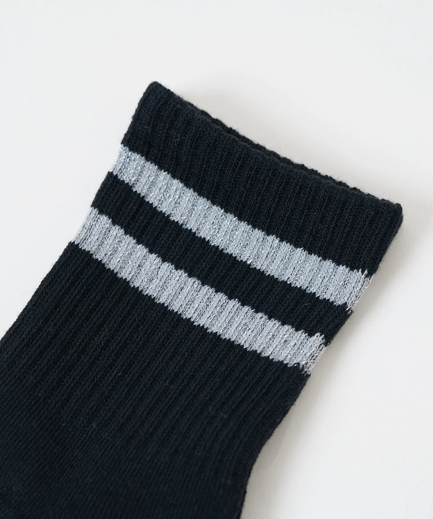 ラメ2ラインソックス(23-25cm) - Image 9