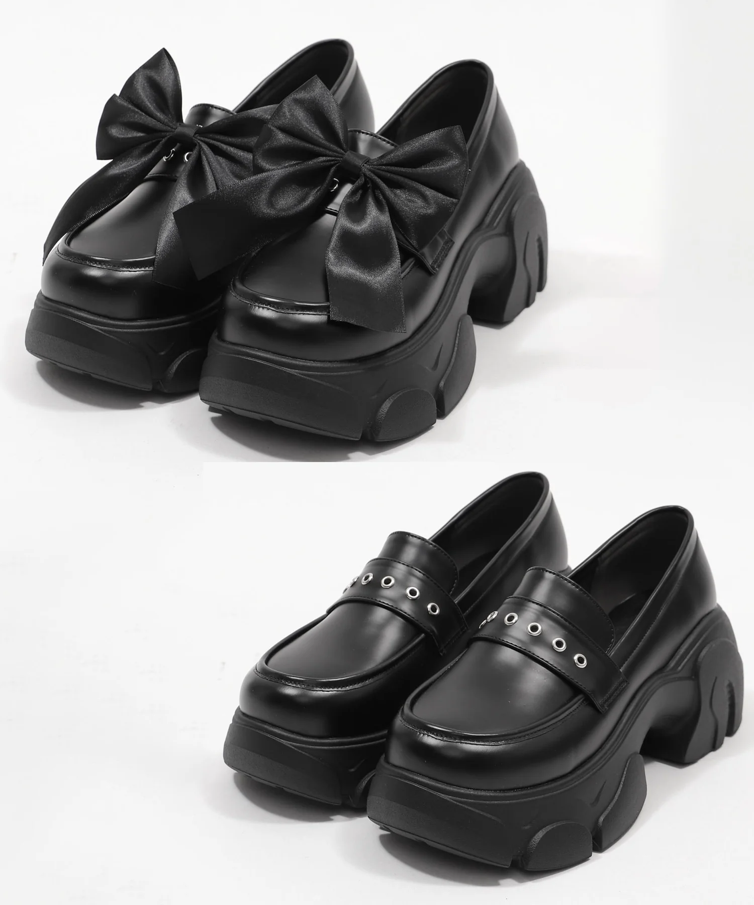 2wayリボン厚底ローファー - Image 12