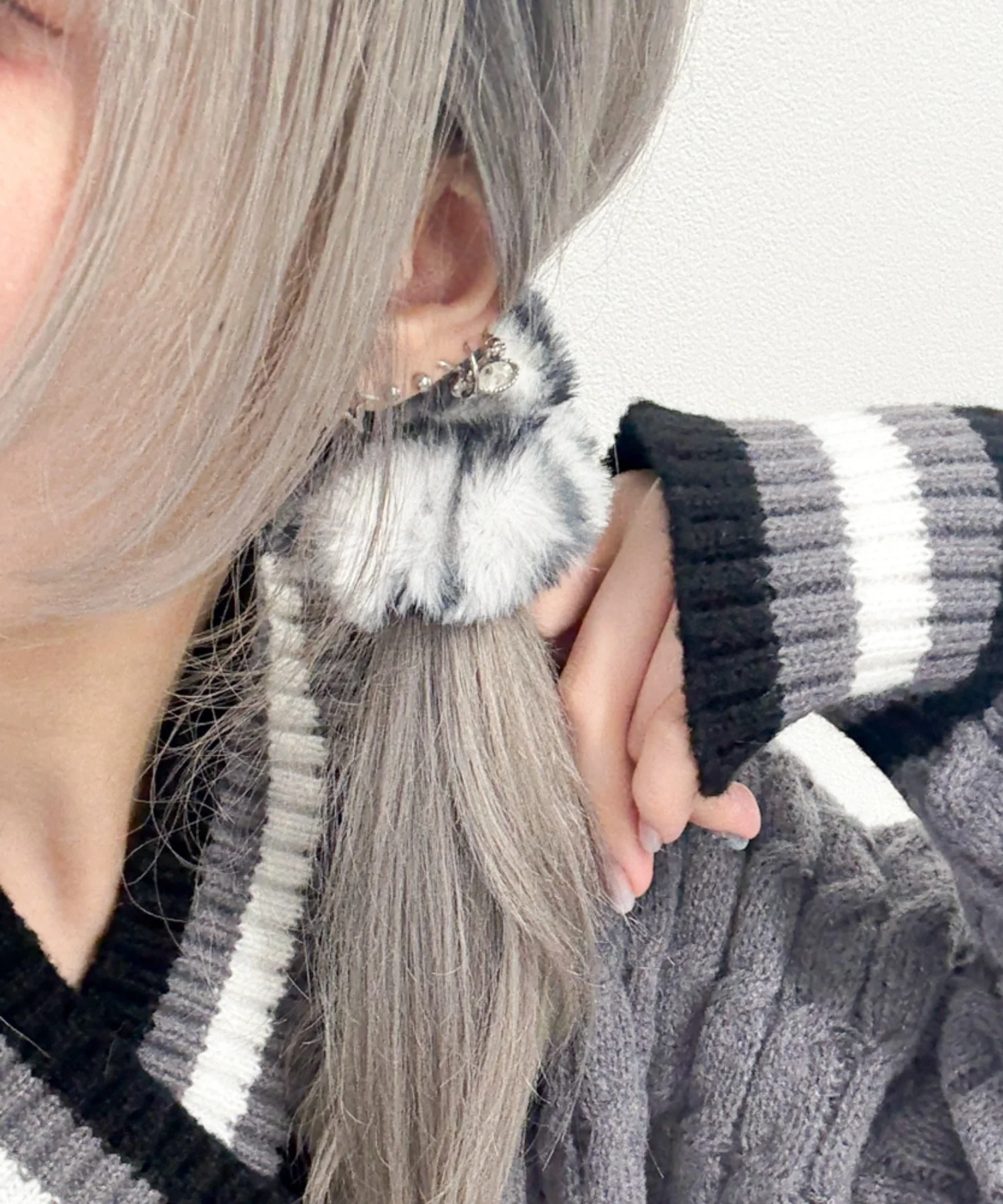 L2Pファーヘアゴム - Image 9