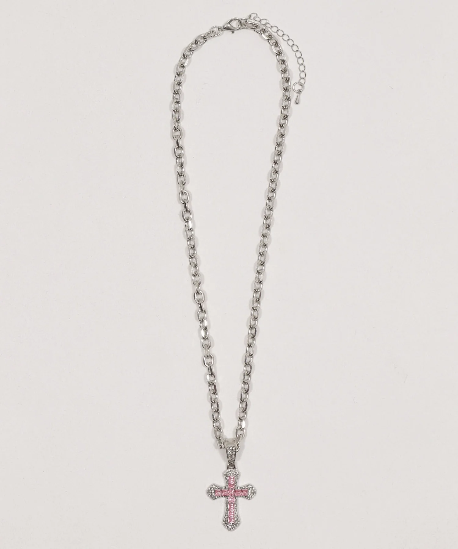 Lクロスビジューネックレス - Image 9