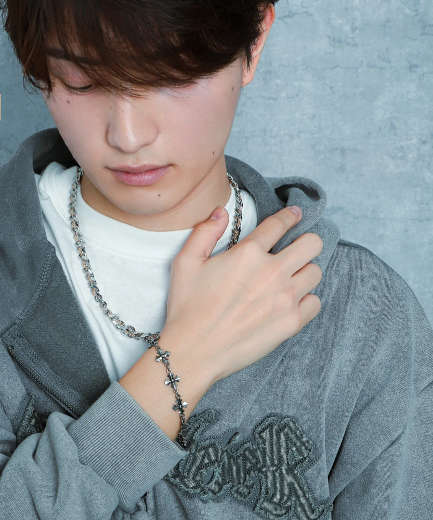 Mクロスチェーンブレス - Image 10