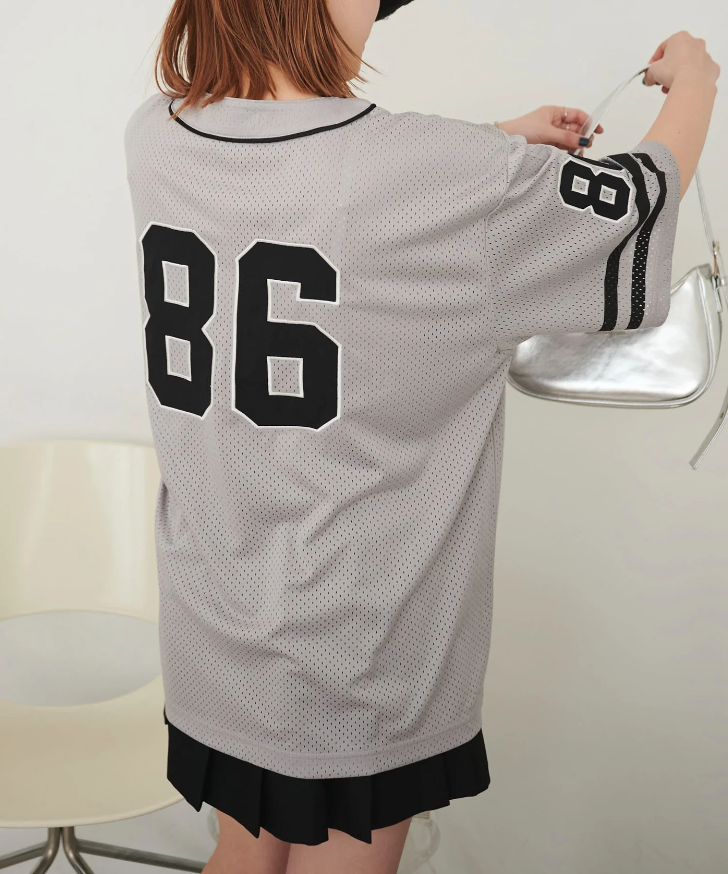 ベースボールメッシュビッグシャツ - Image 13