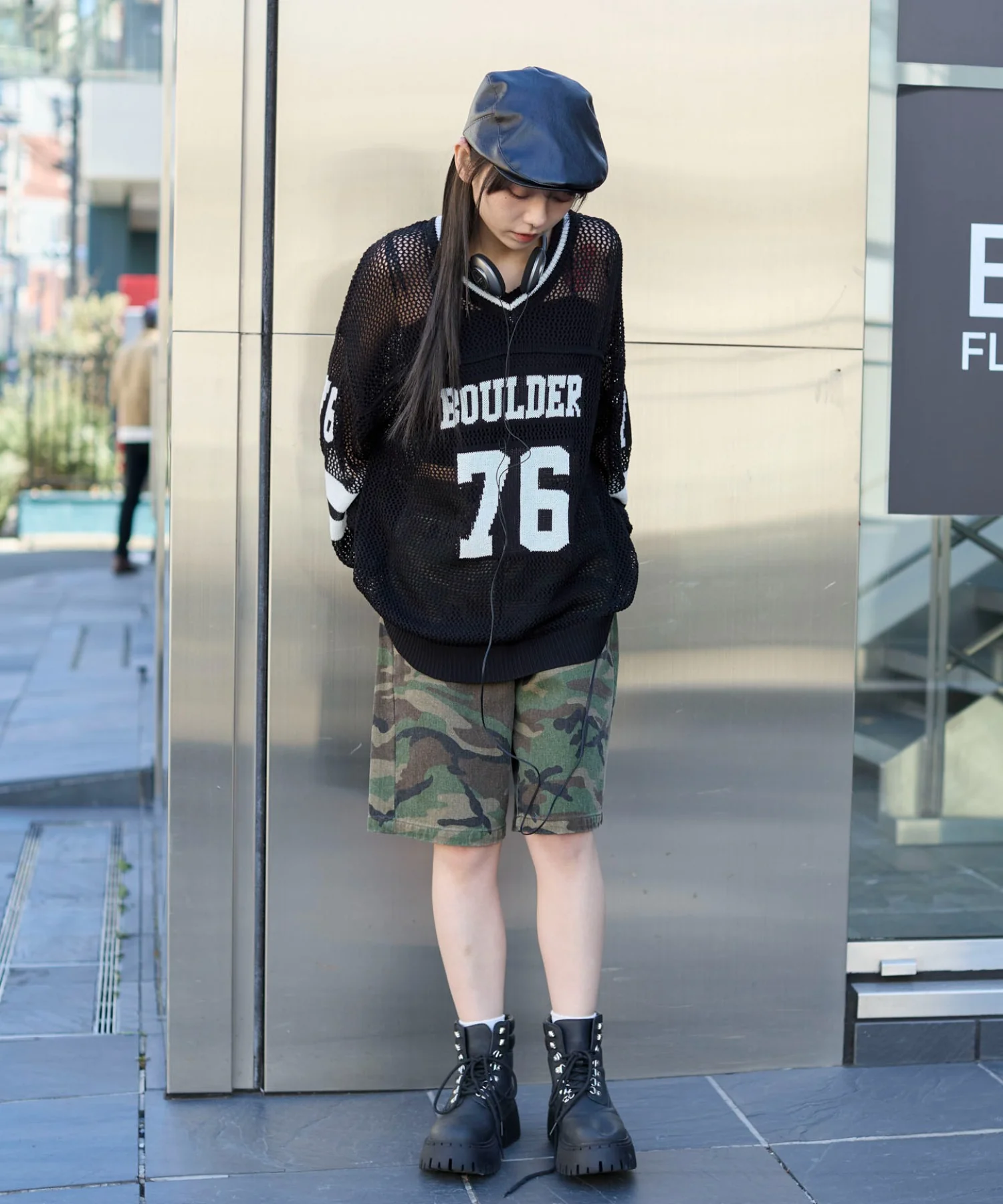 ナンバリングメッシュニットプルオーバー - Image 12