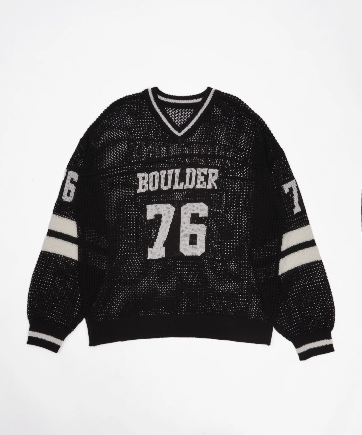 ナンバリングメッシュニットプルオーバー - Image 18