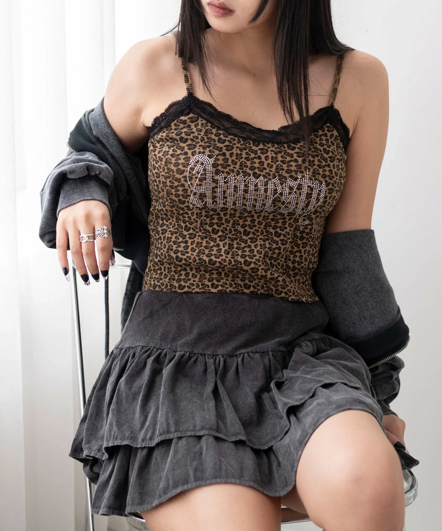 ラインストーンレースキャミ - Image 16