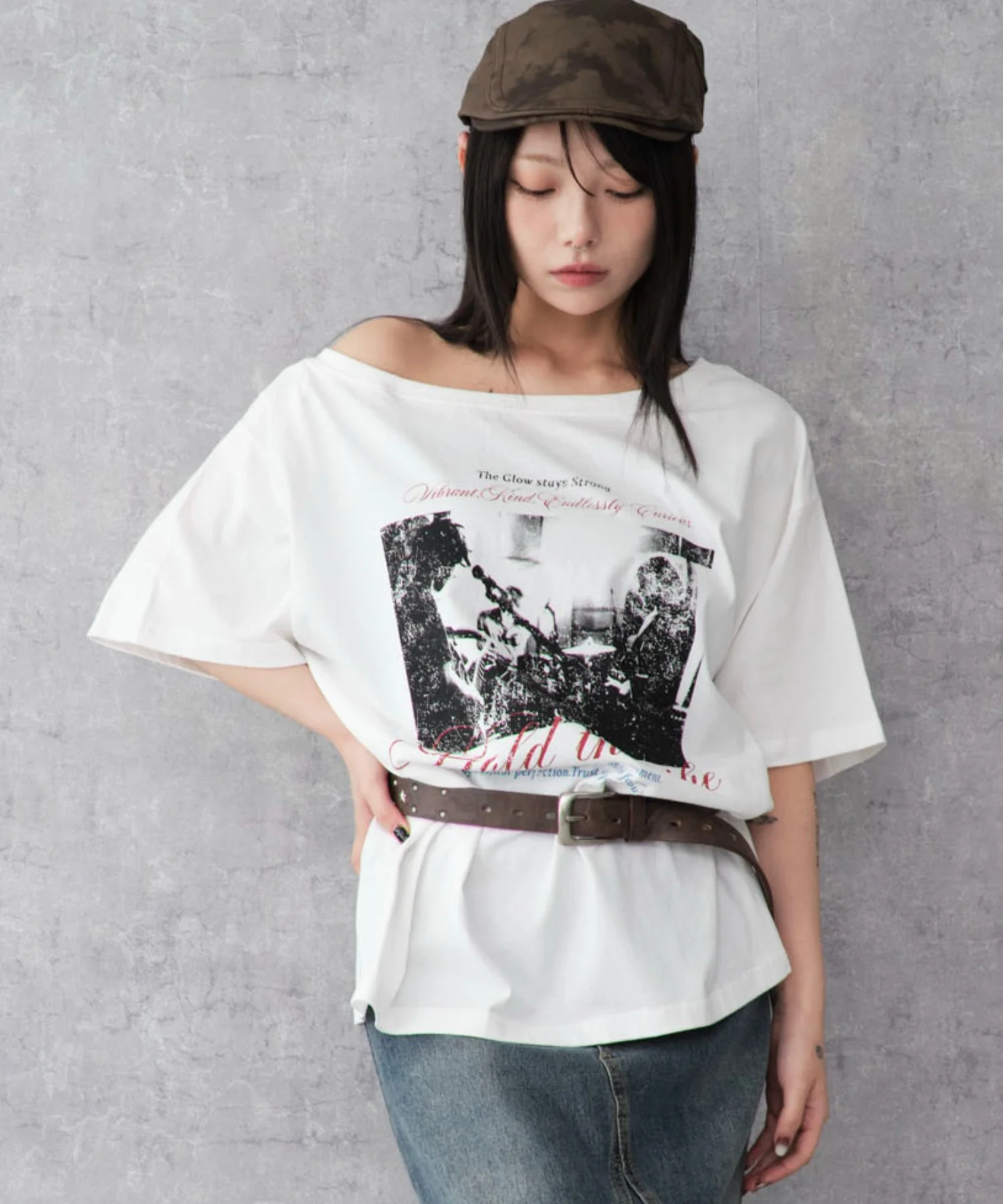 ２WAYグラフィックワンショルBIGT - Image 4