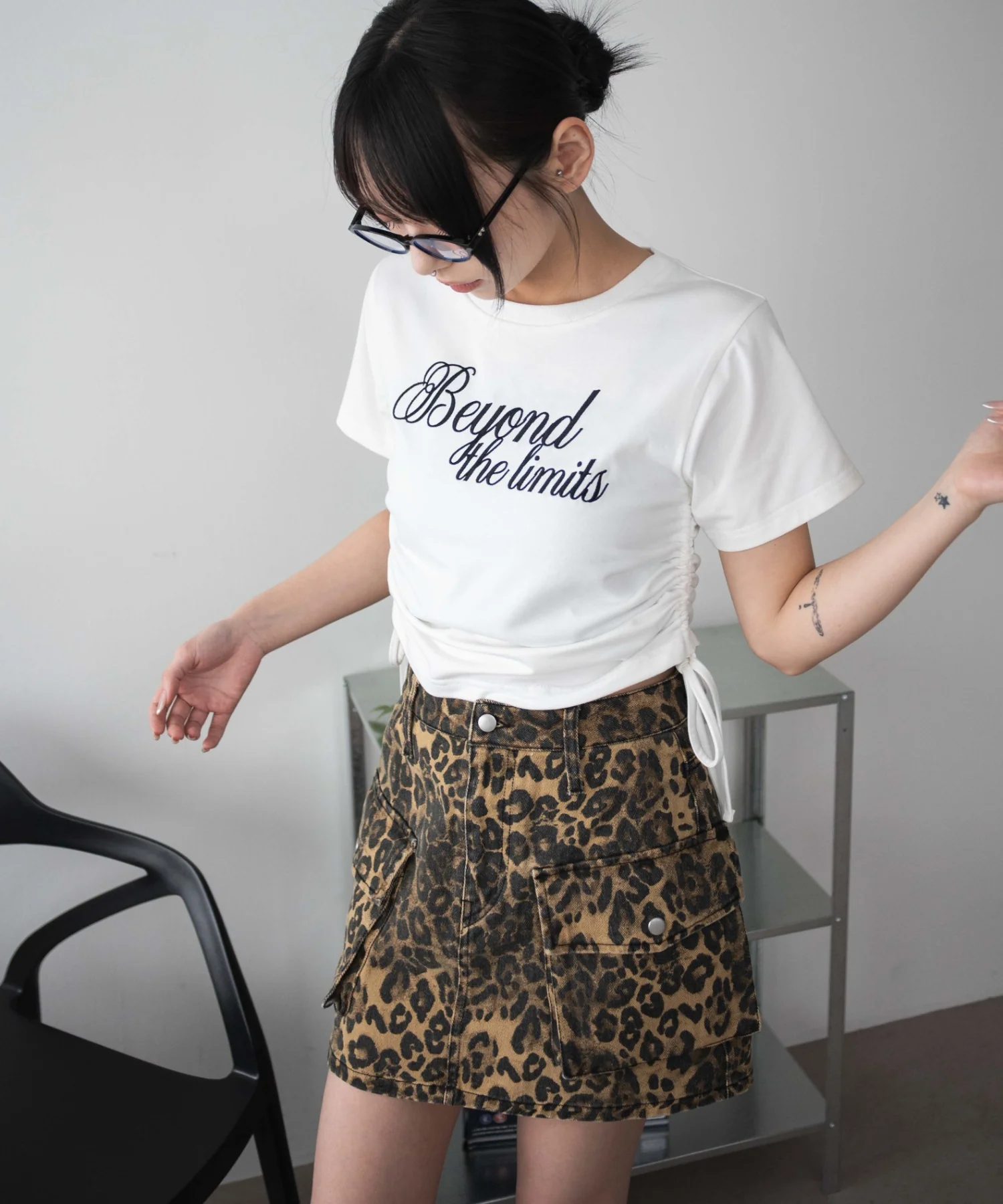 ロゴサイドドロストちびT - Image 10