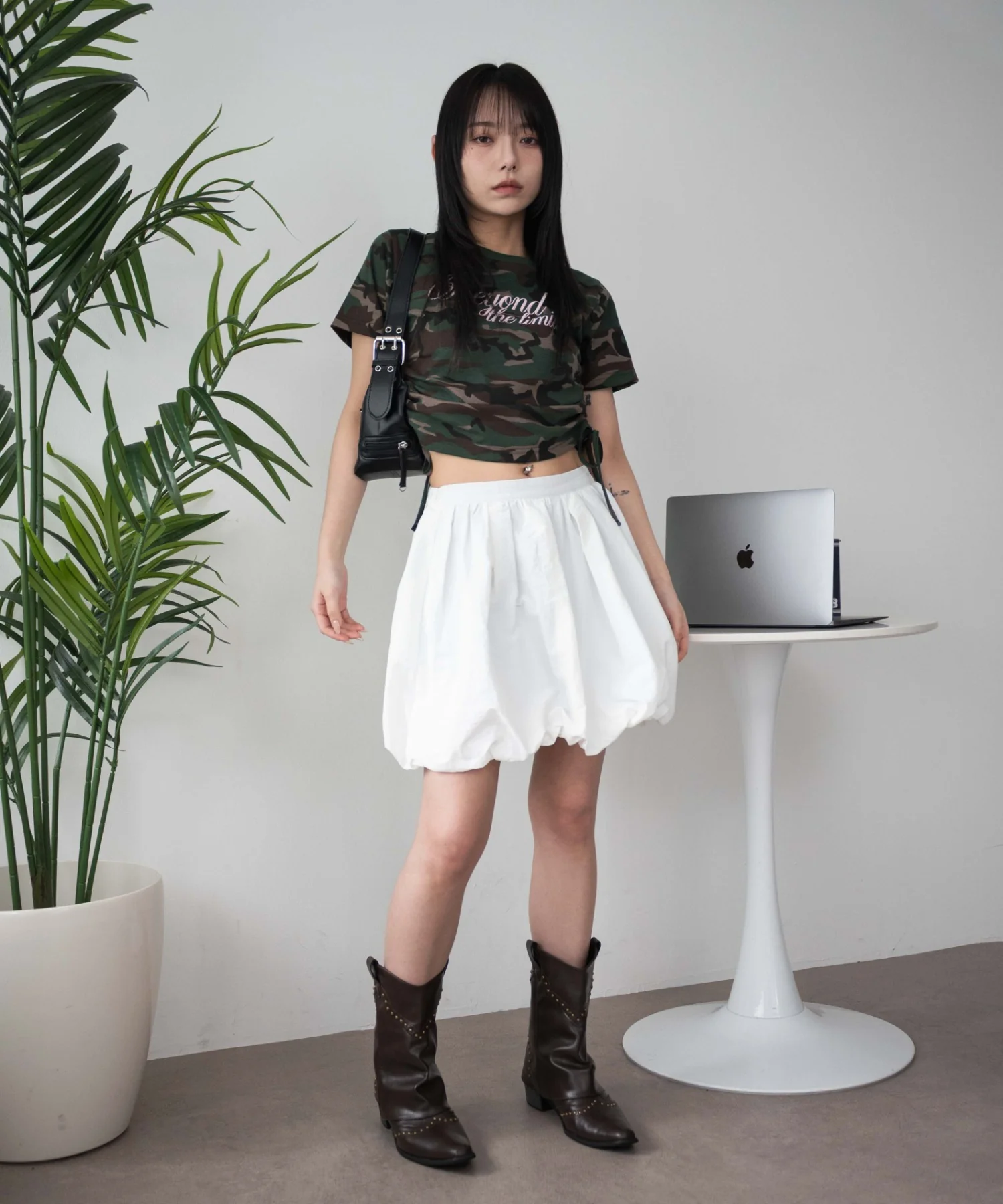 ロゴサイドドロストちびT - Image 4