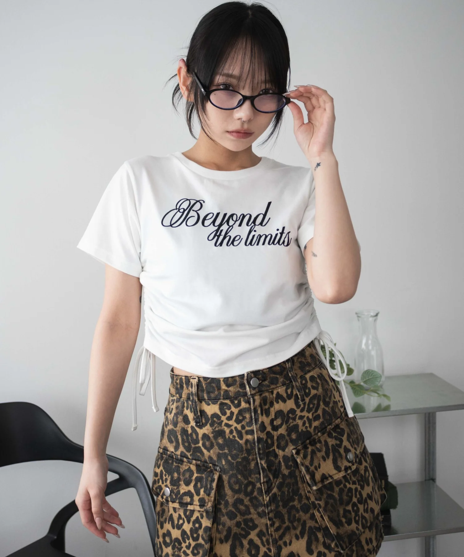 ロゴサイドドロストちびT - Image 8