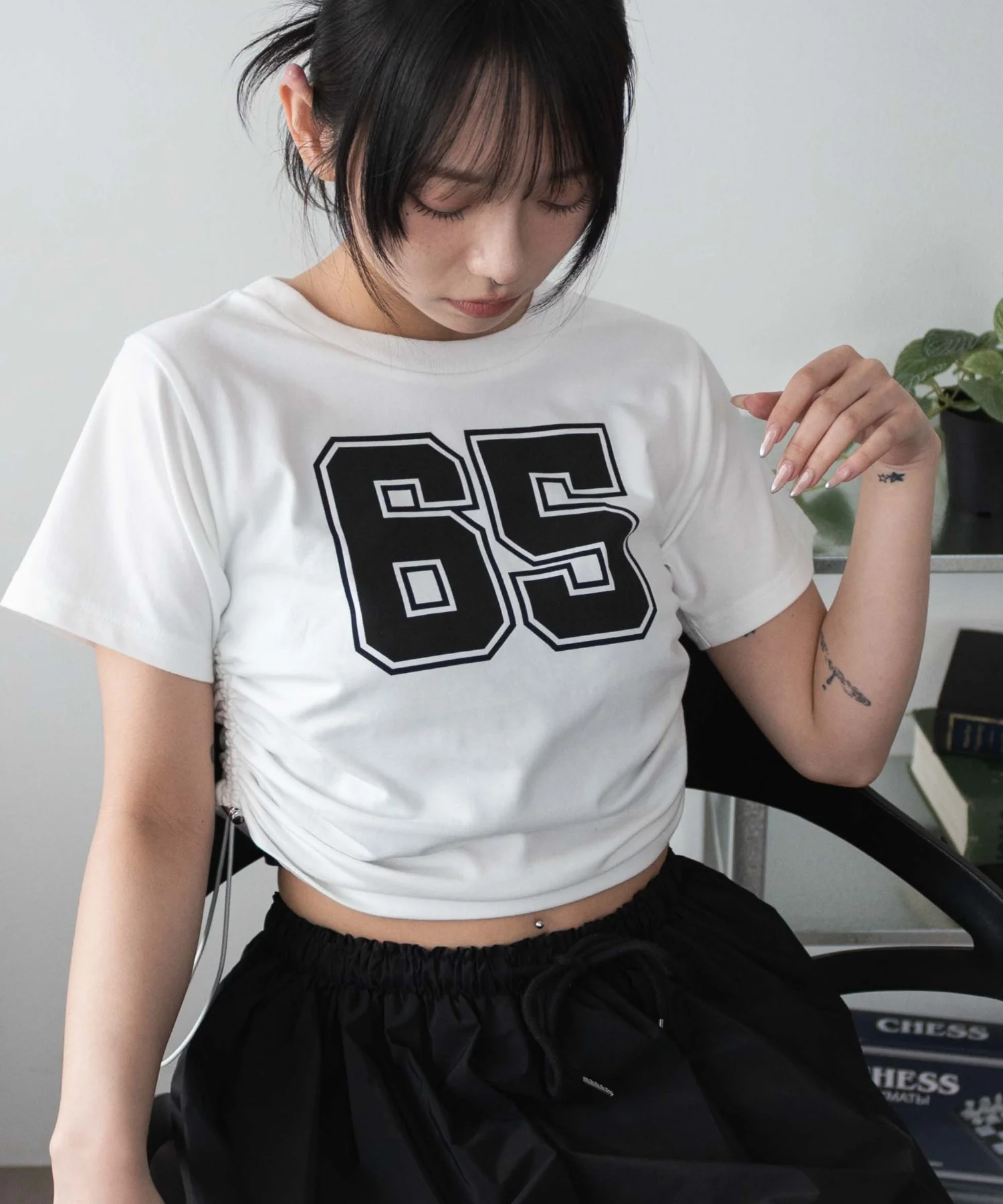 ナンバリングサイドドロストちびT - Image 2
