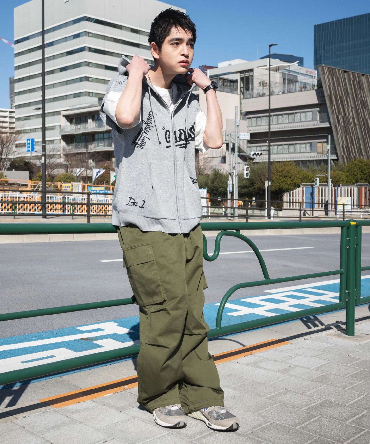 ジャガードノースリジップパーカー - Image 17