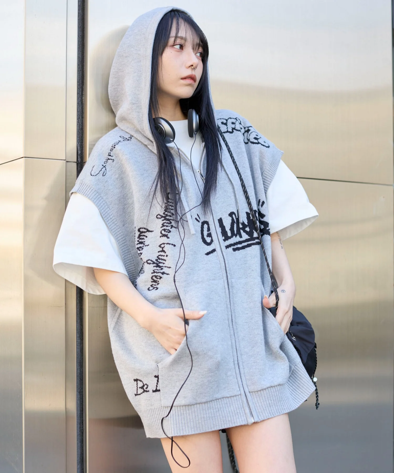 ジャガードノースリジップパーカー - Image 19