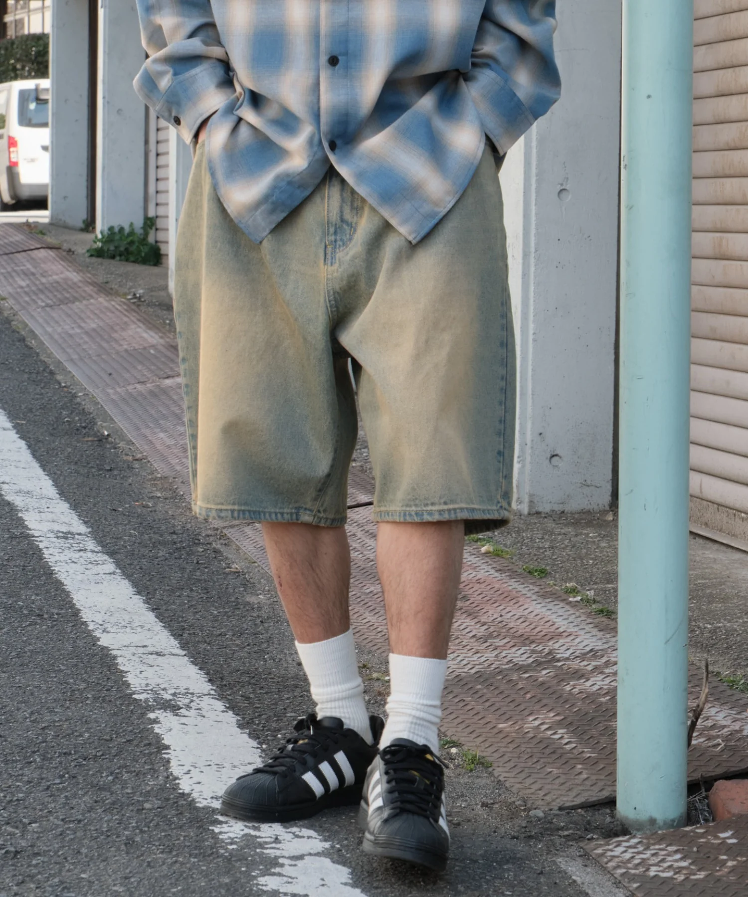 イージーバギーデニムショーツ - Image 14
