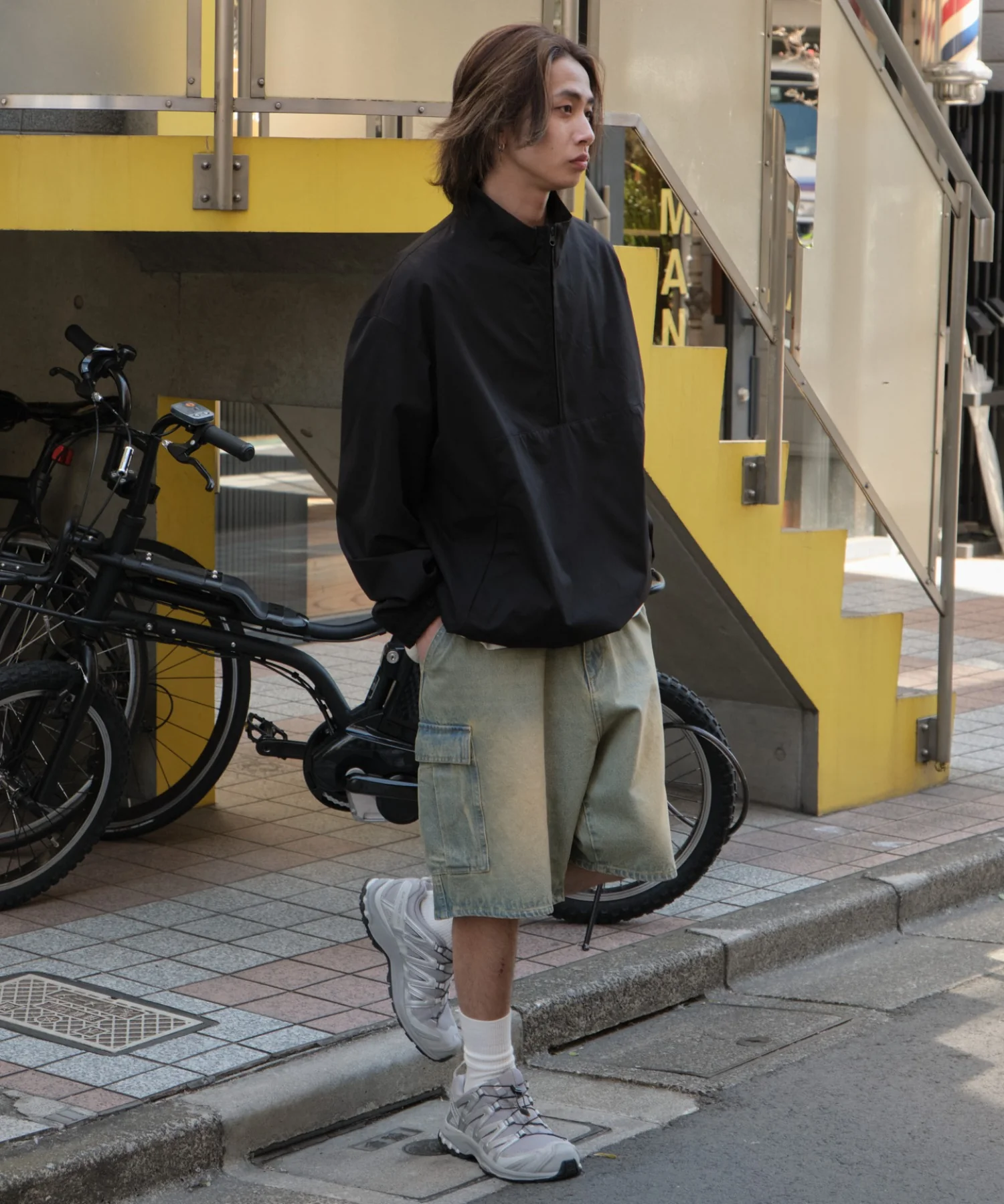 イージーバギーデニムカーゴショーツ - Image 19