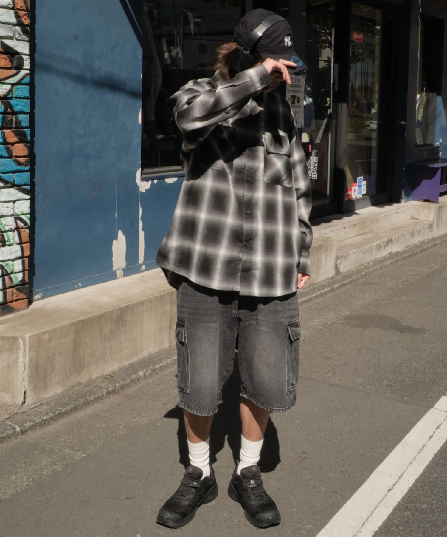 イージーバギーデニムカーゴショーツ - Image 28