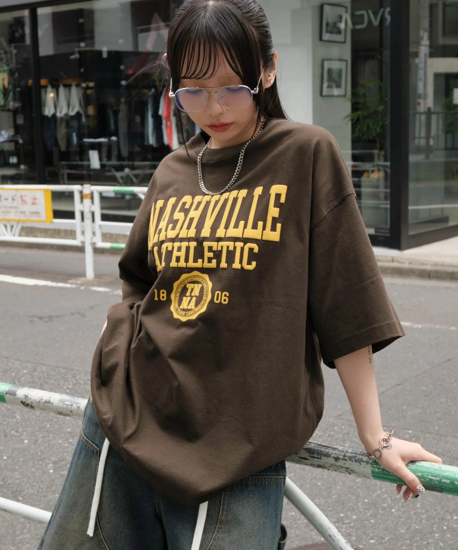 アクセ付きグラフィックT(SS) - Image 2