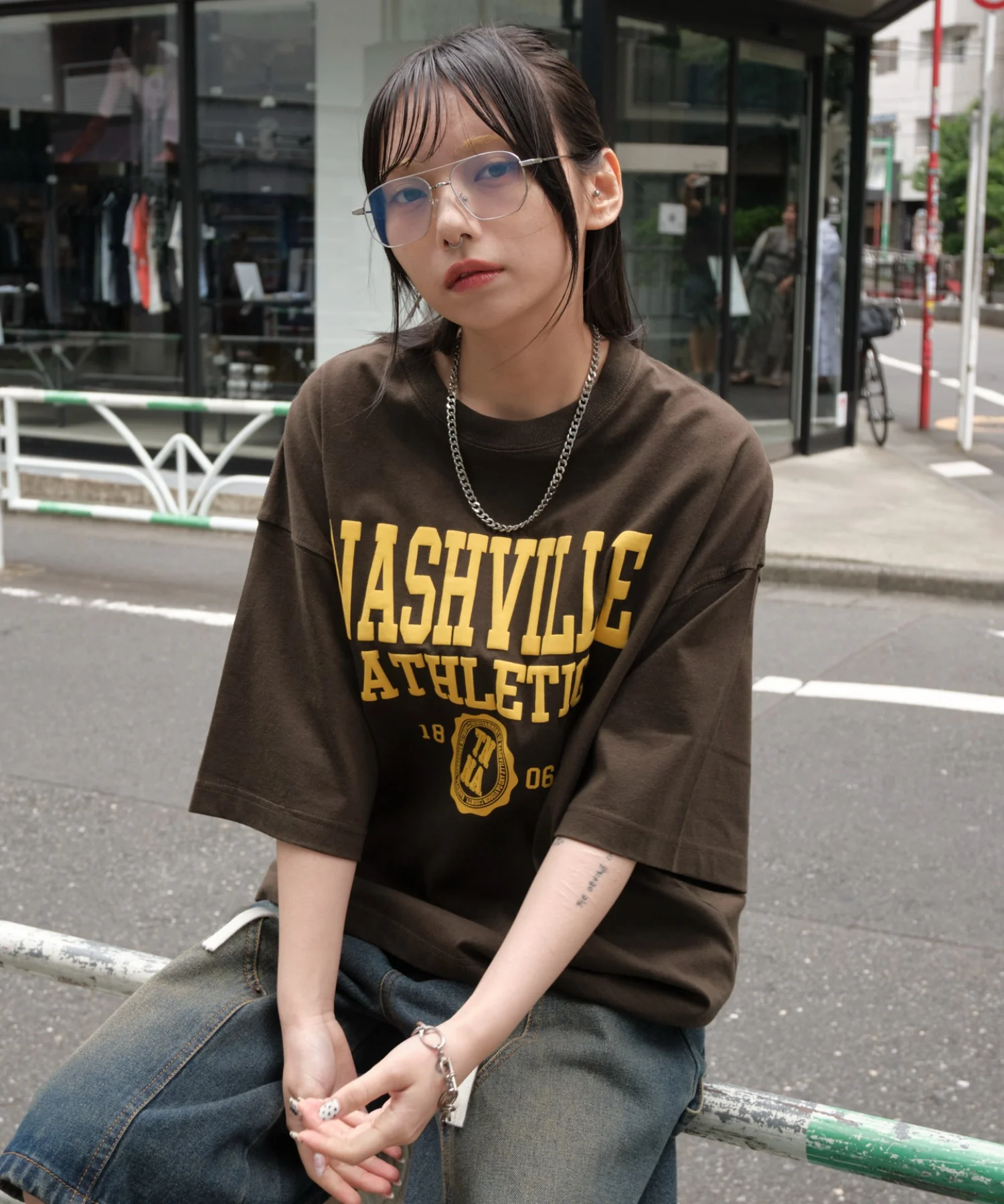 アクセ付きグラフィックT(SS) - Image 22