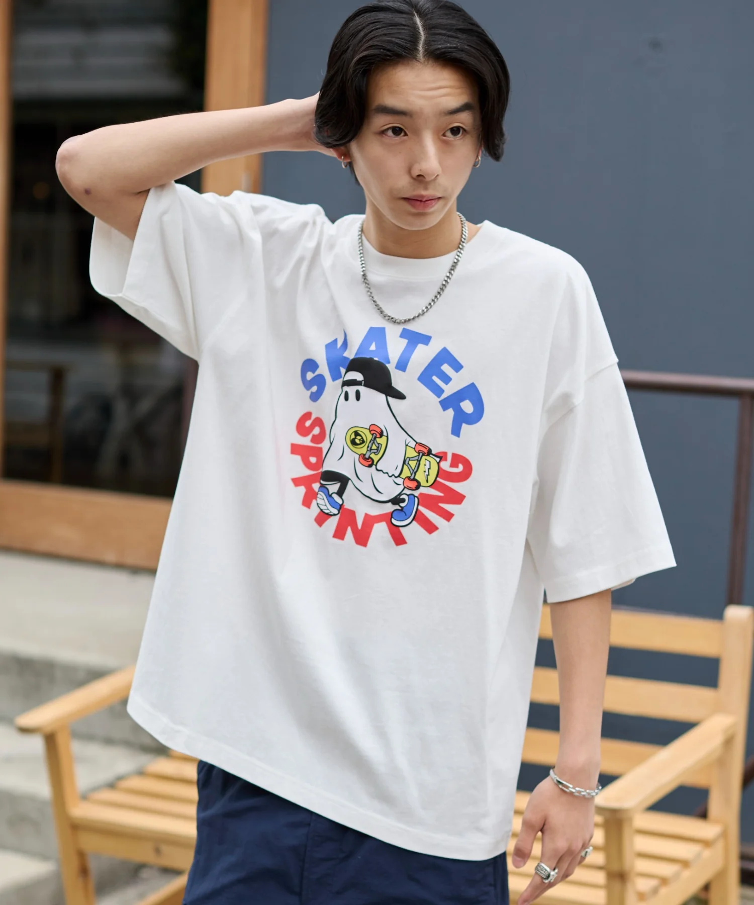アクセ付きグラフィックT(SS) - Image 25