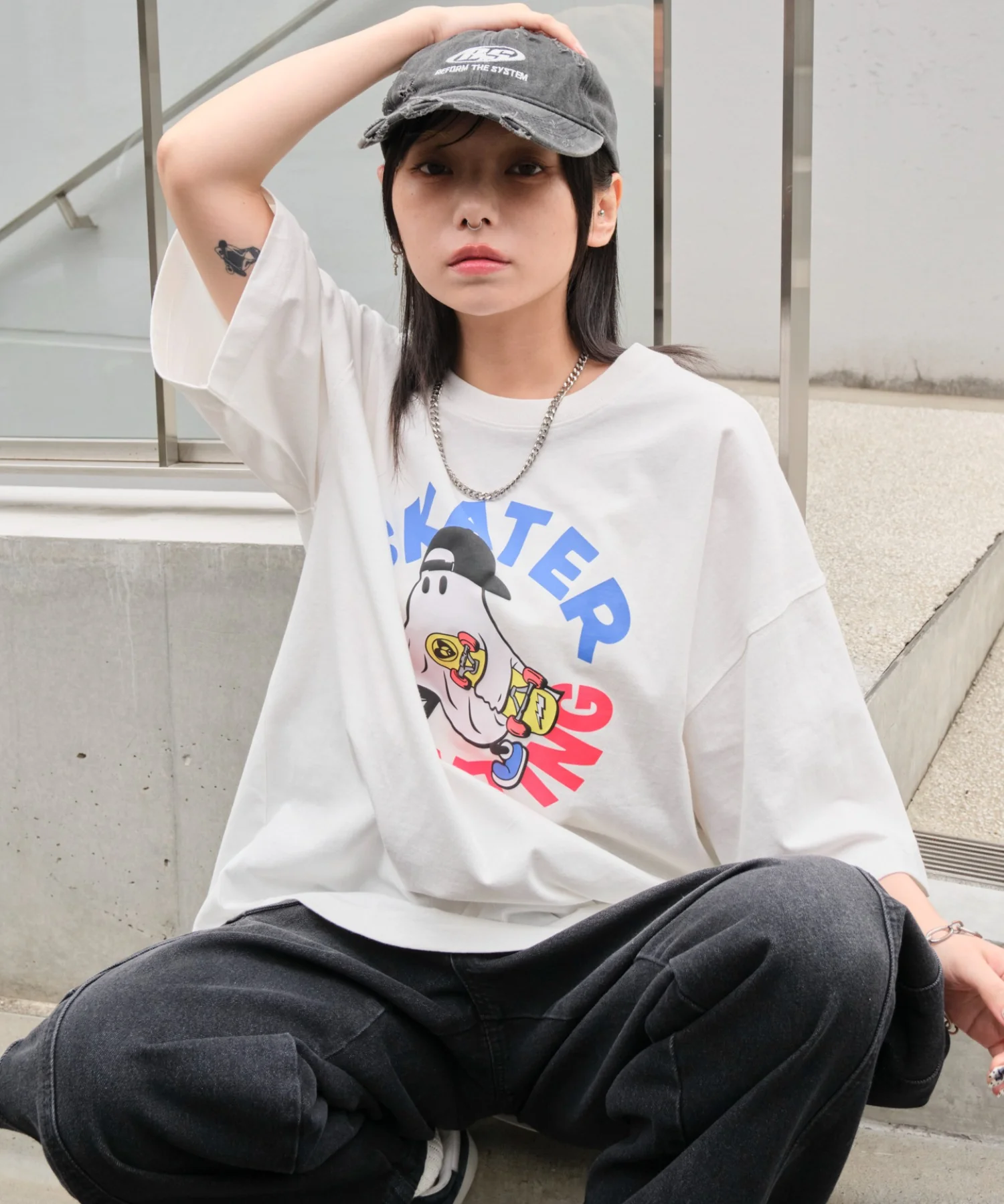 アクセ付きグラフィックT(SS) - Image 31