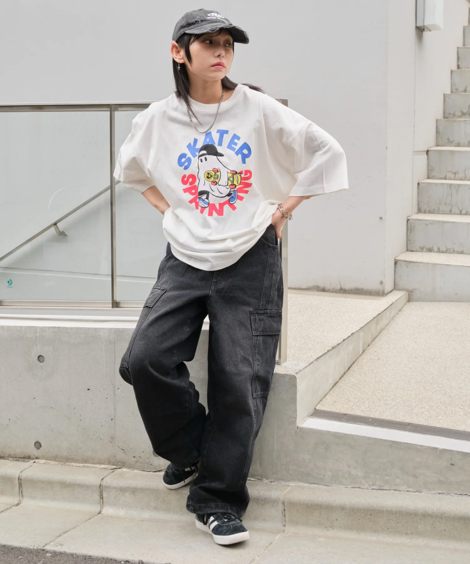 アクセ付きグラフィックT(SS) - Image 9