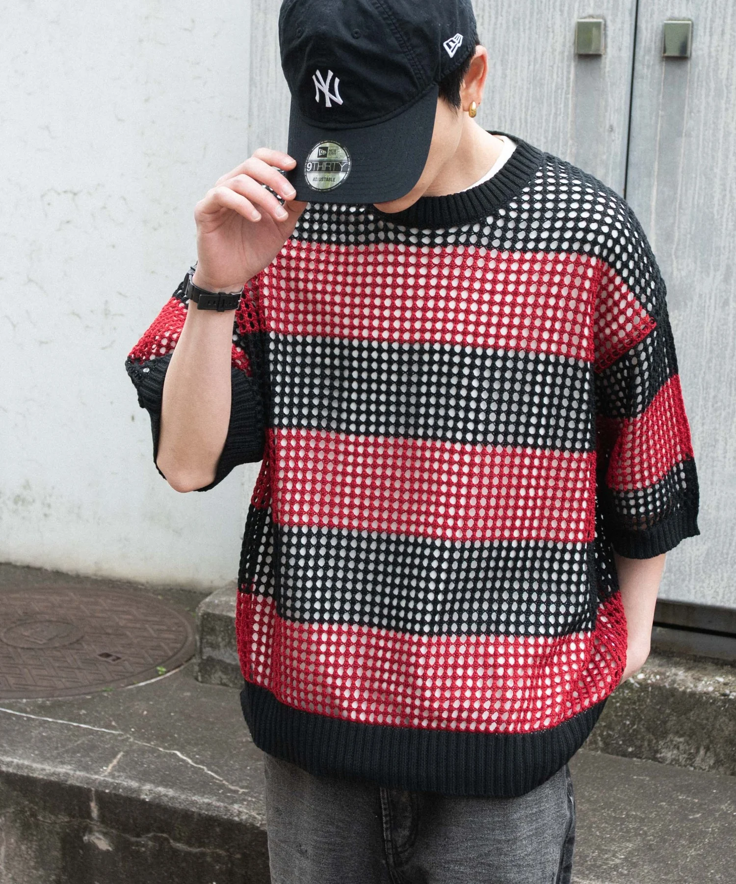 アンサンブルメッシュニットプルオーバー（SS） - Image 10