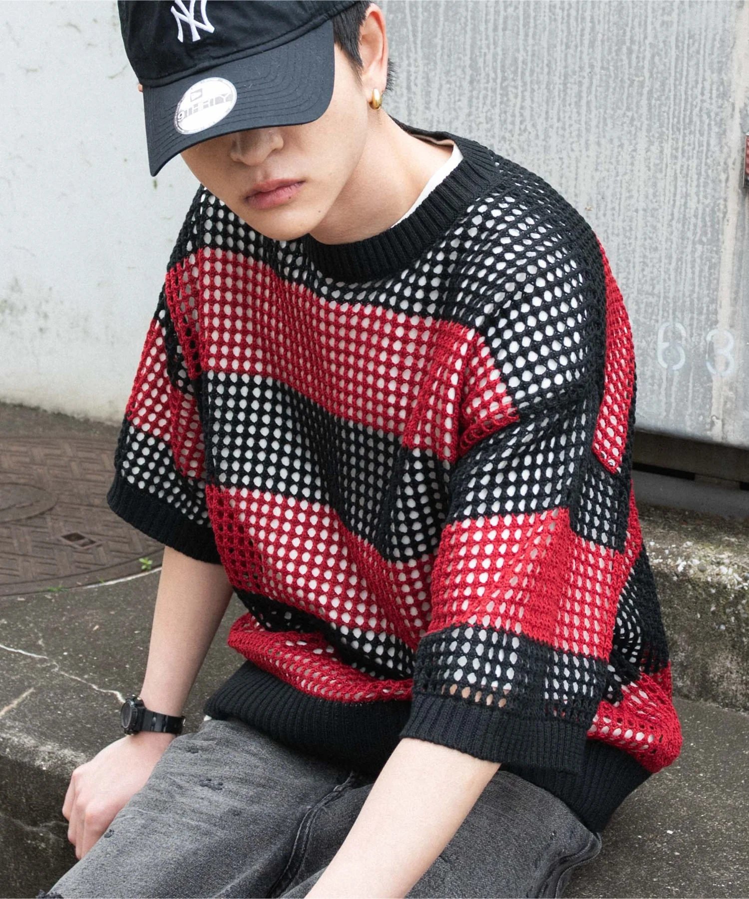 アンサンブルメッシュニットプルオーバー（SS） - Image 11