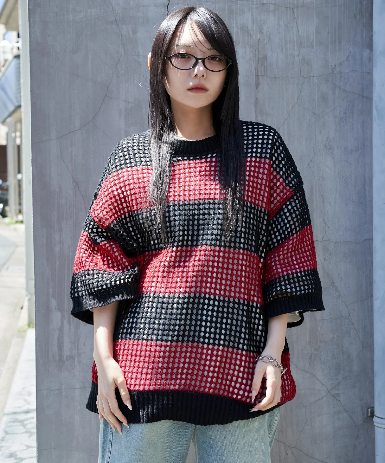 アンサンブルメッシュニットプルオーバー（SS） - Image 18