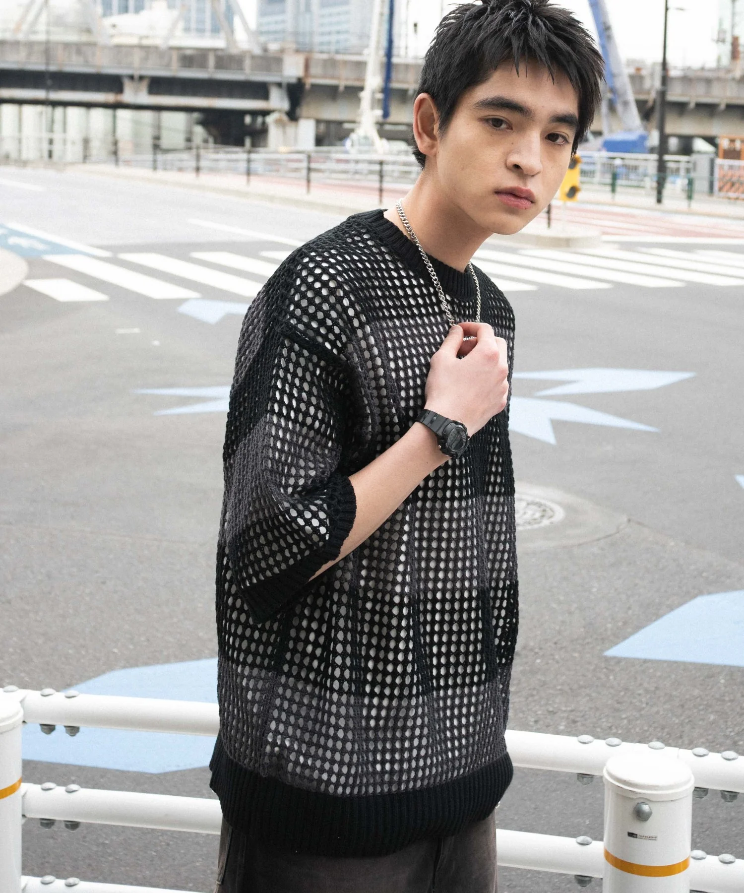 アンサンブルメッシュニットプルオーバー（SS） - Image 24