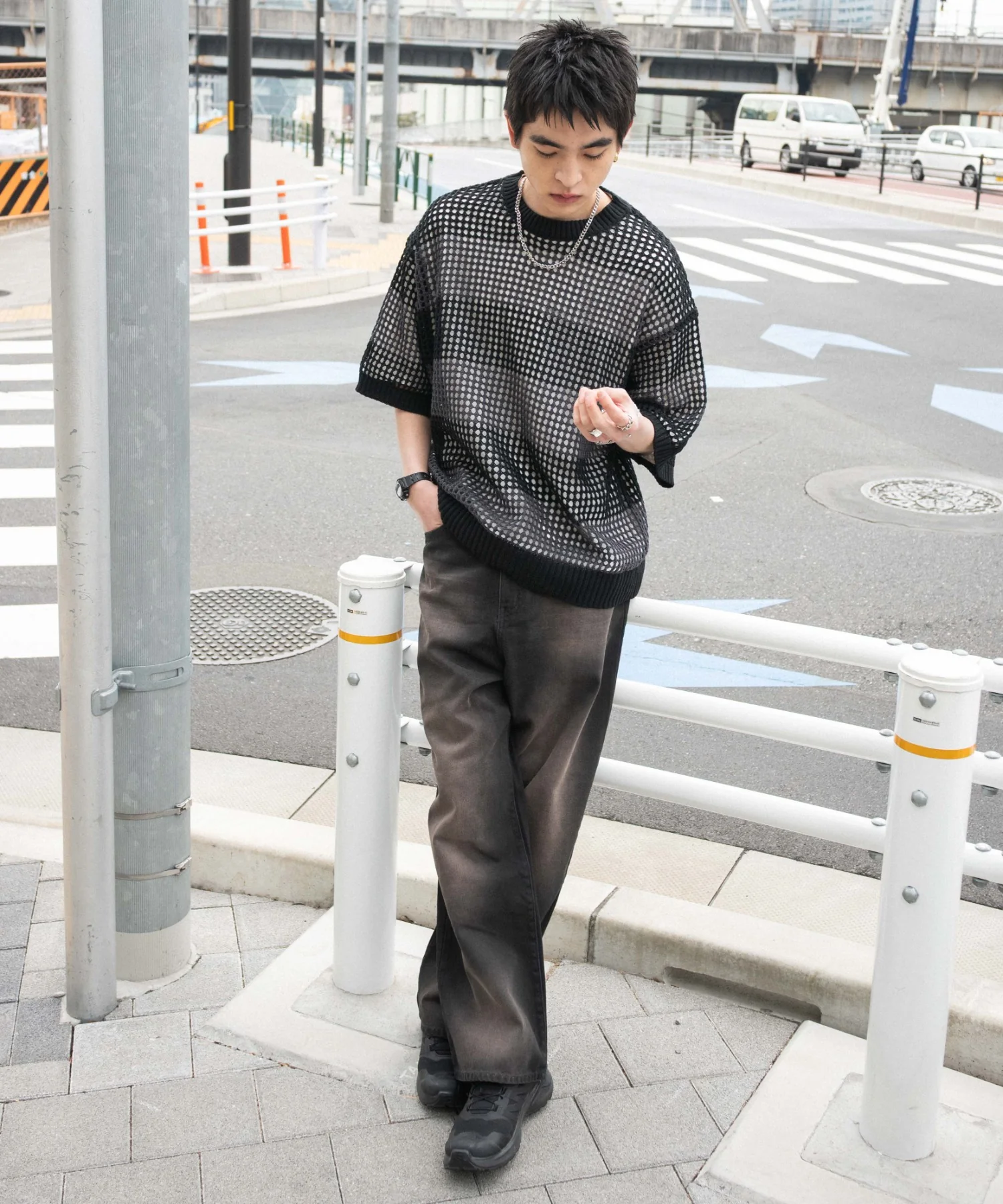 アンサンブルメッシュニットプルオーバー（SS） - Image 25