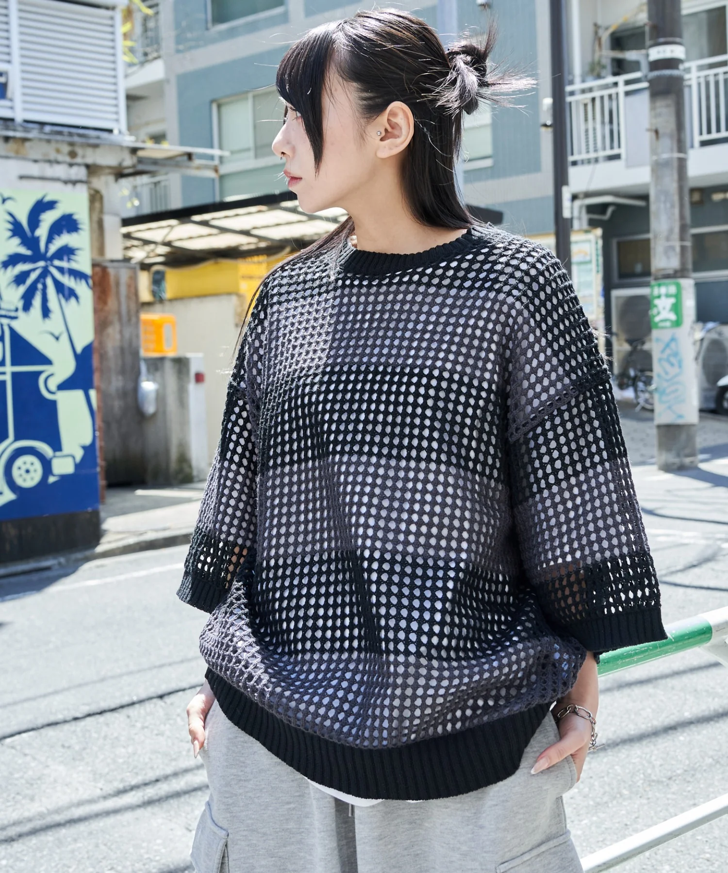 アンサンブルメッシュニットプルオーバー（SS） - Image 26