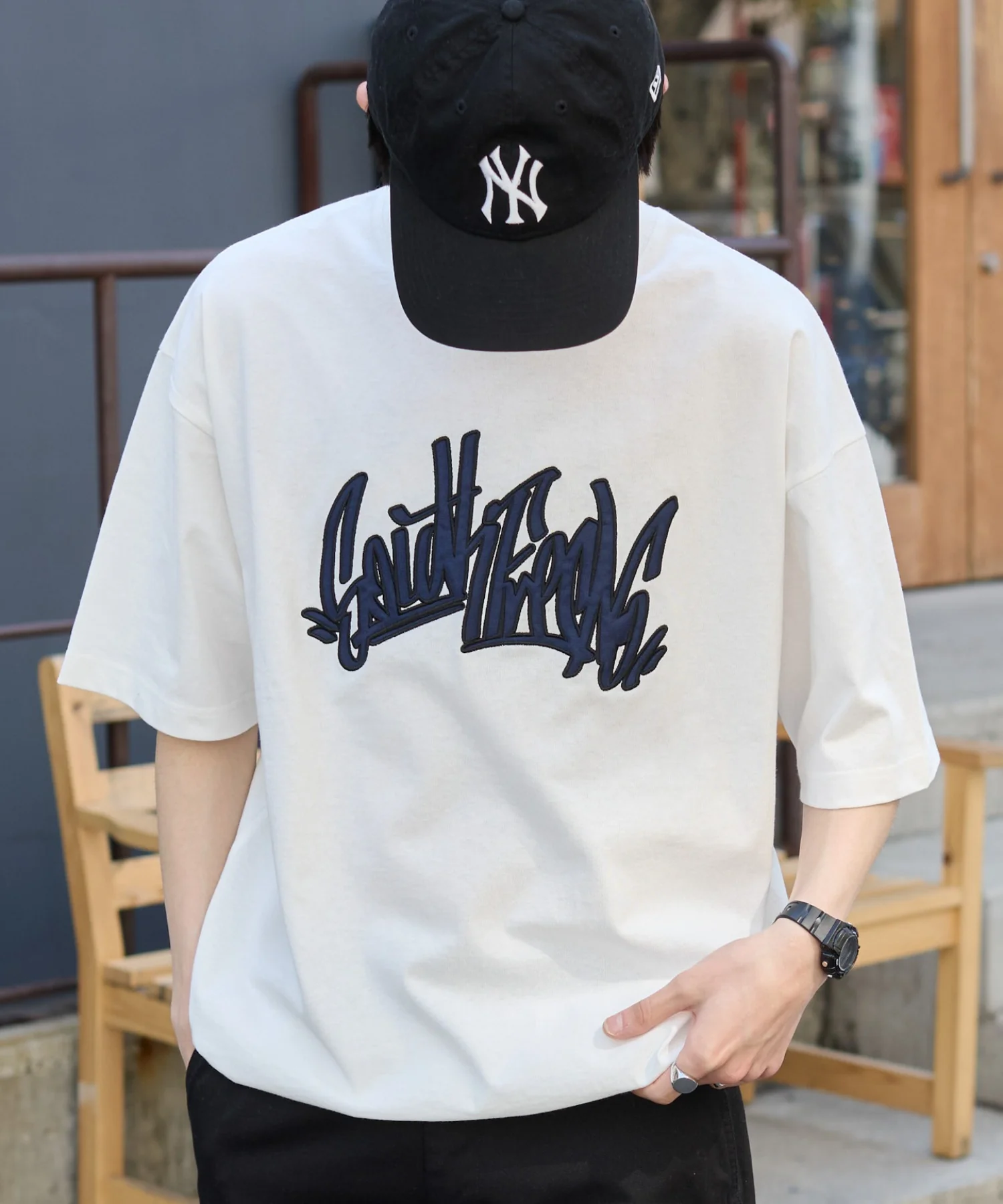 ワッペンロゴドロストBIG　T（SS） - Image 2