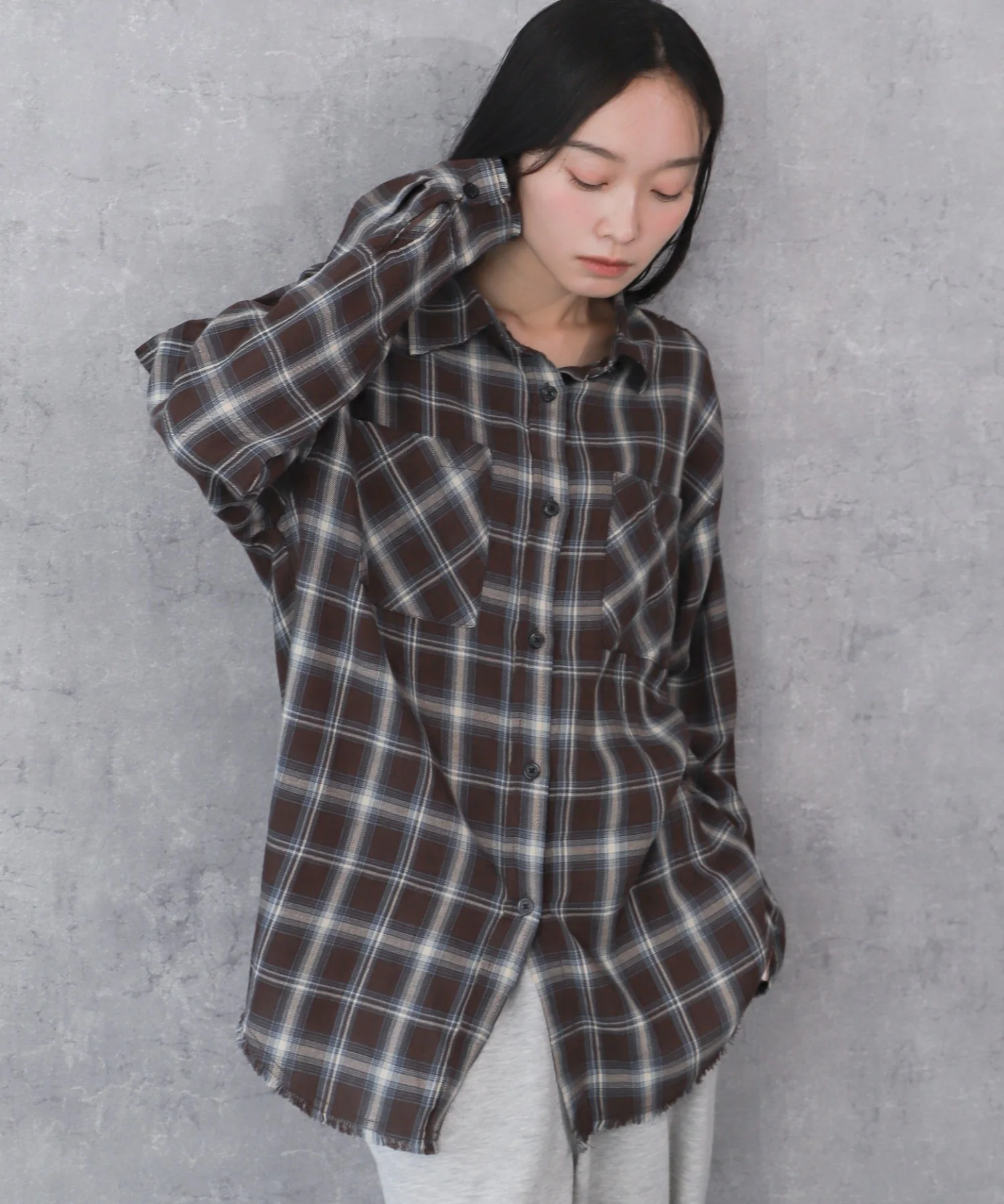チェックBIGシャツ - Image 13