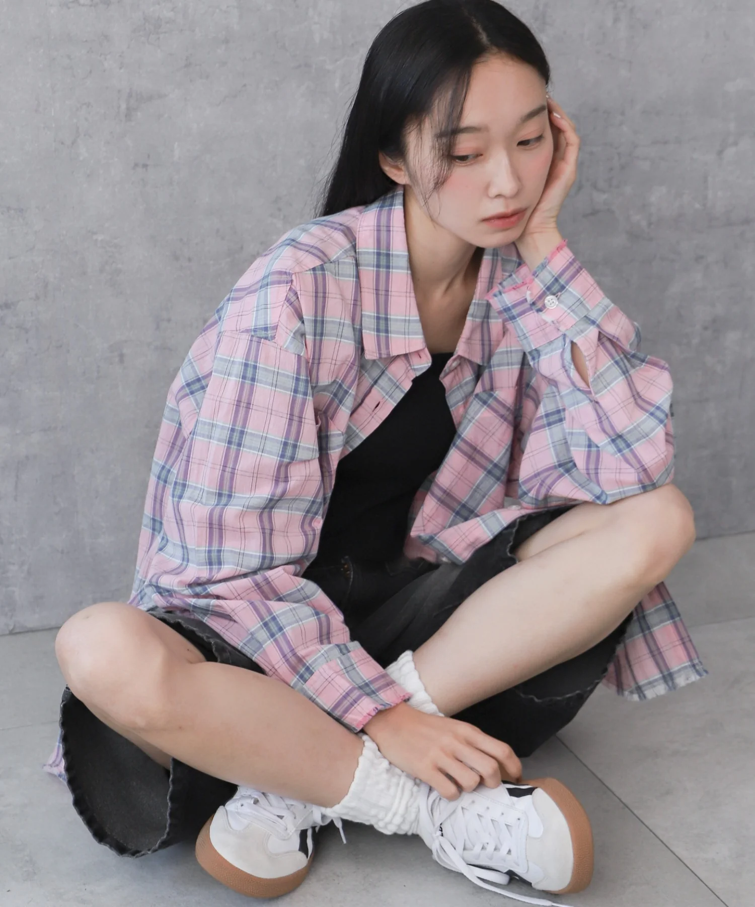 チェックBIGシャツ - Image 19