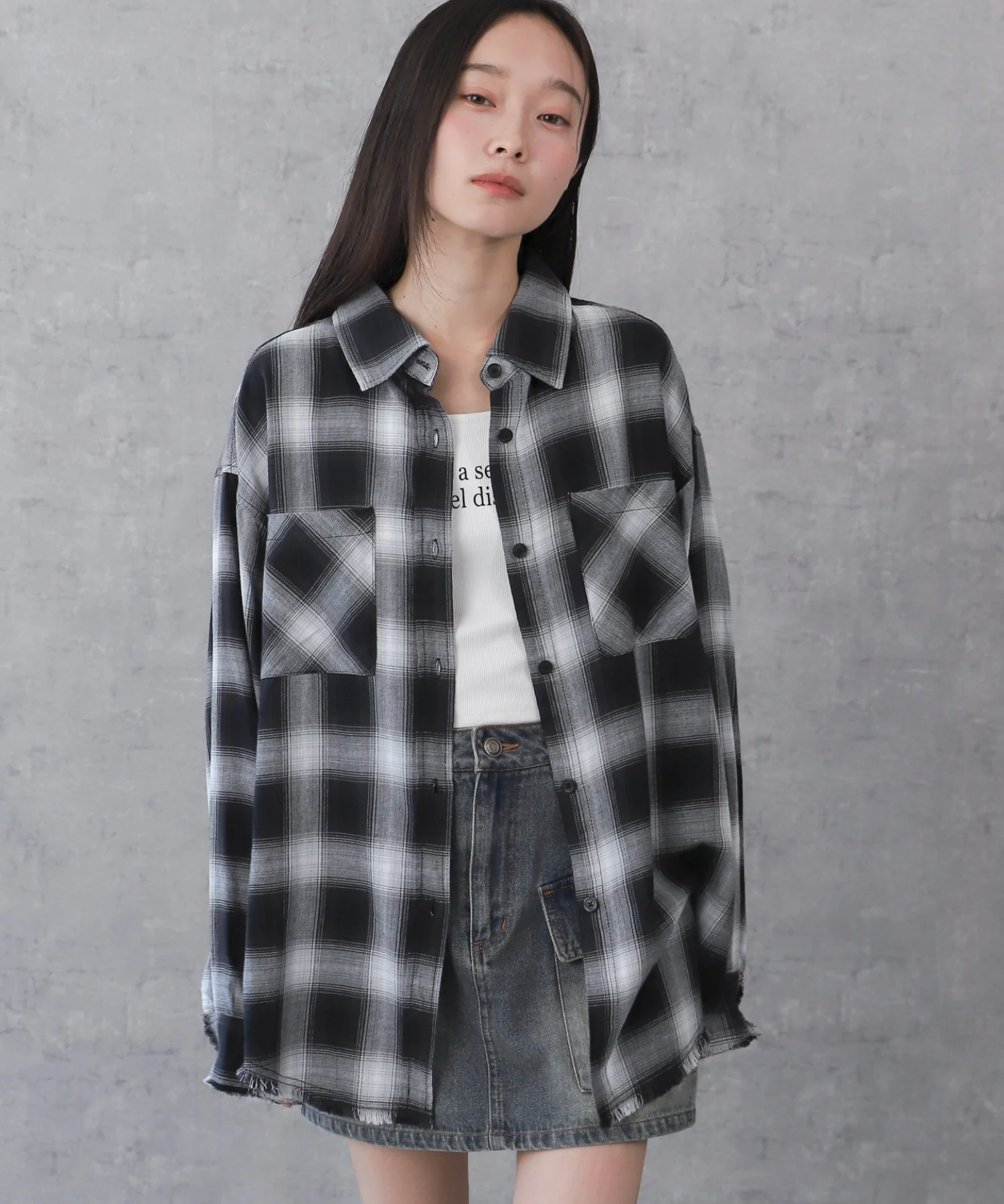 チェックBIGシャツ - Image 24