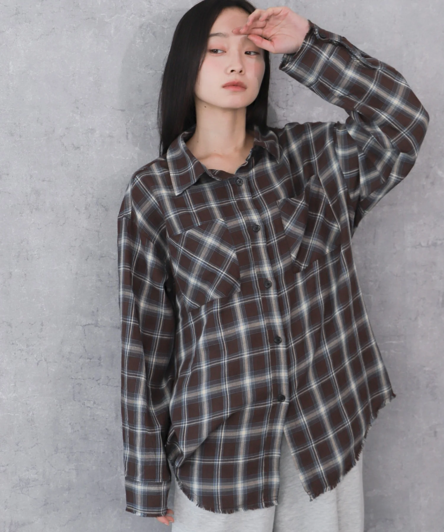 チェックBIGシャツ - Image 3