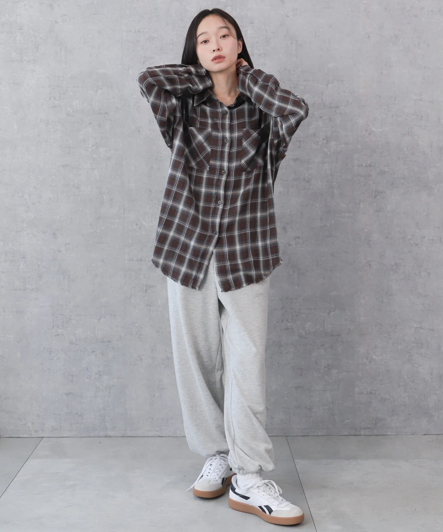 チェックBIGシャツ - Image 5