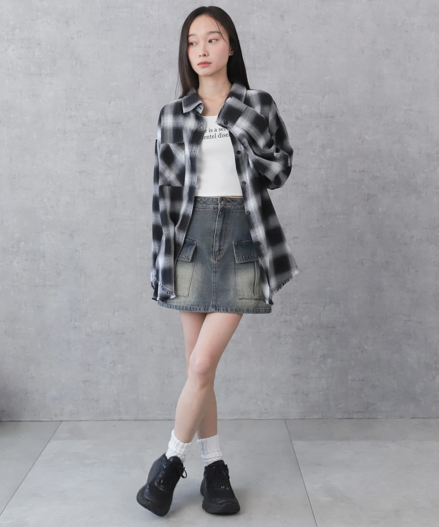 チェックBIGシャツ - Image 8