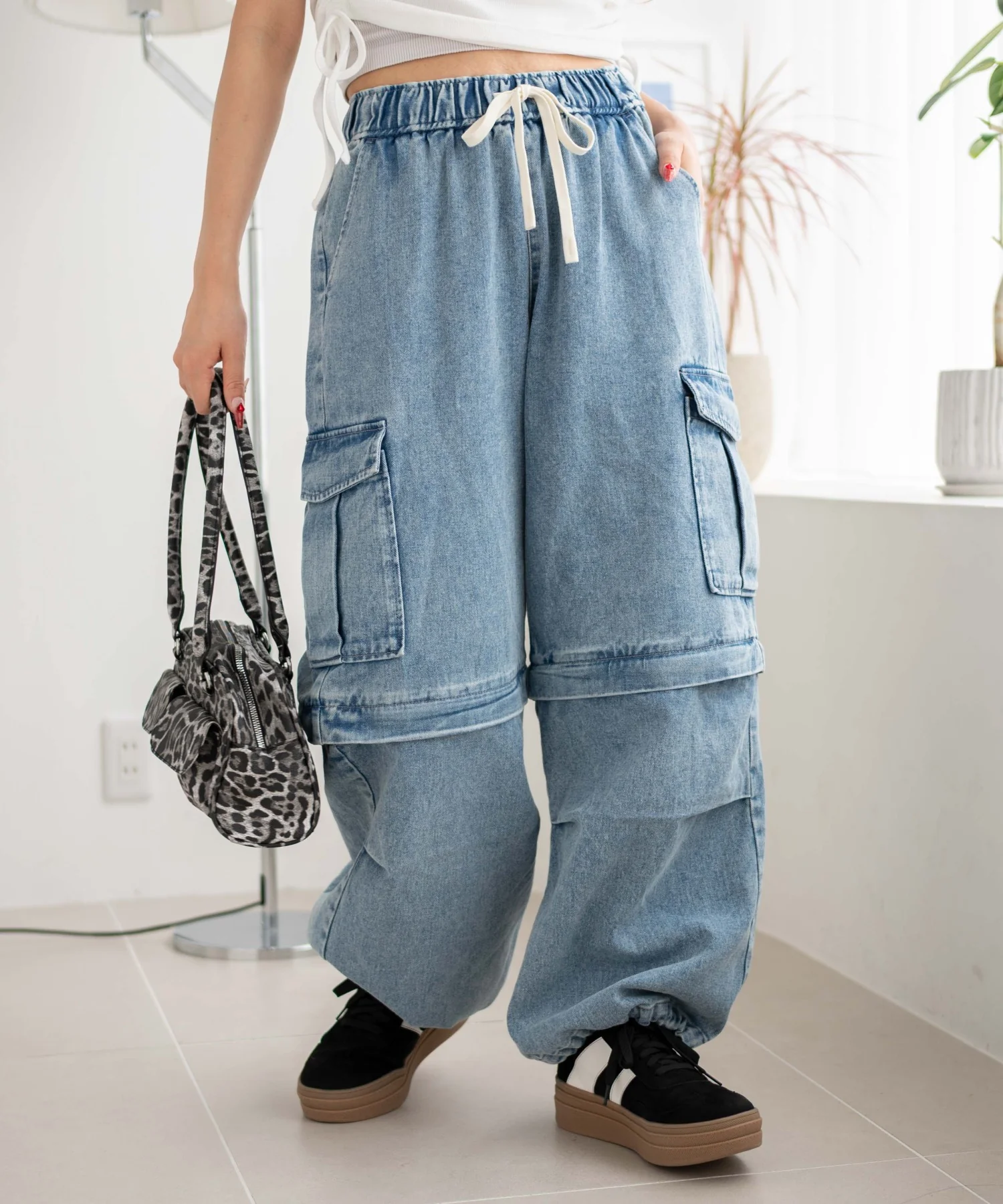 2WAYデニムカーゴパンツ - Image 23