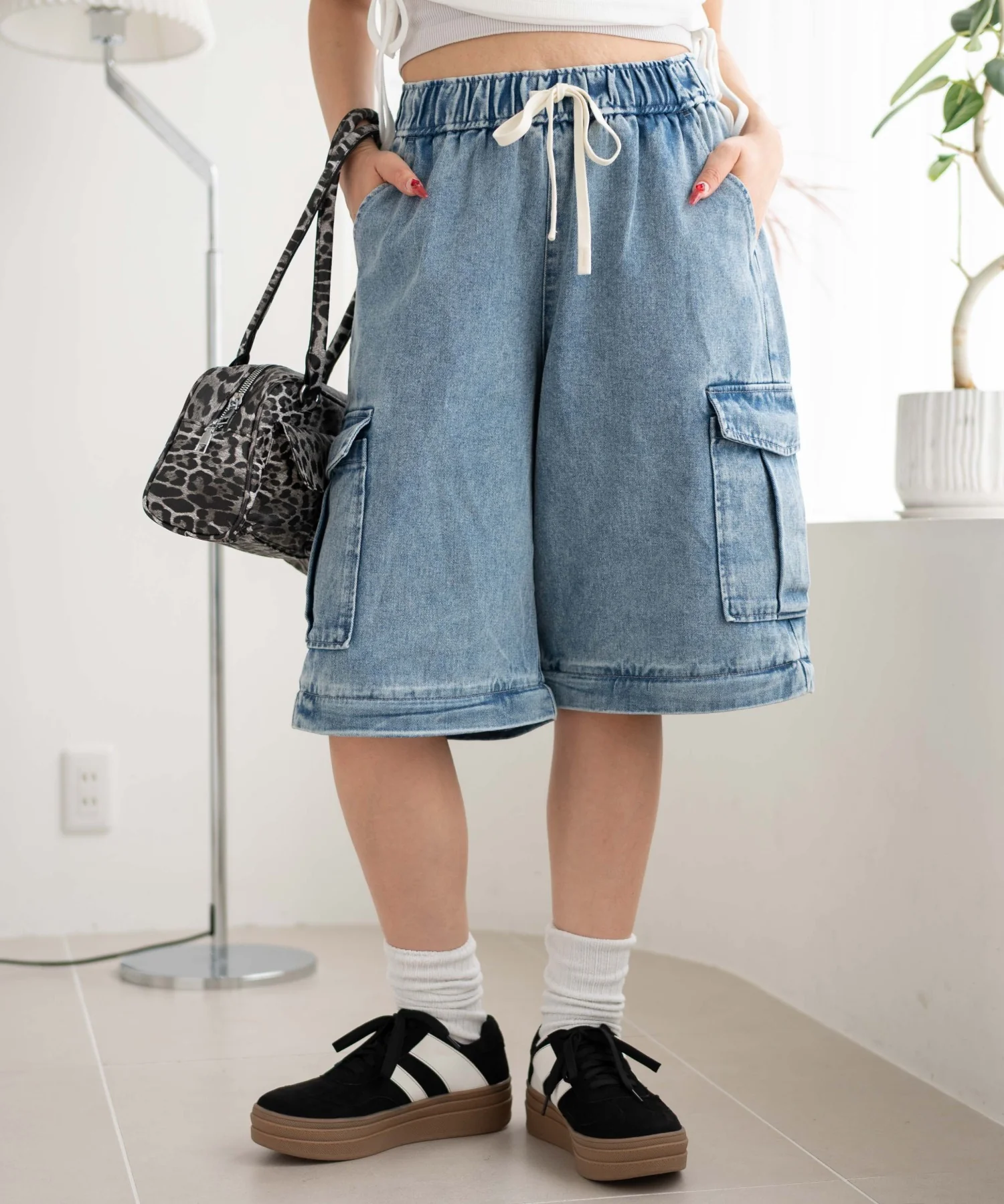 2WAYデニムカーゴパンツ - Image 25