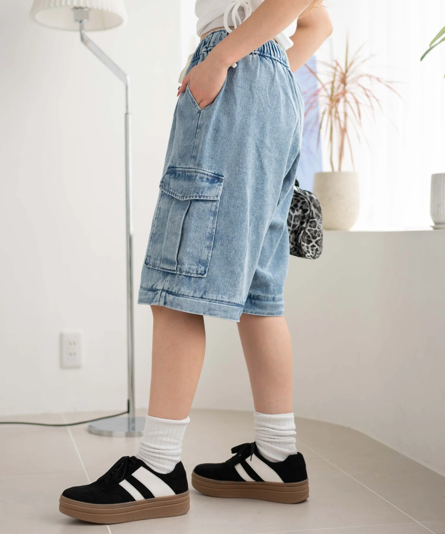 2WAYデニムカーゴパンツ - Image 26