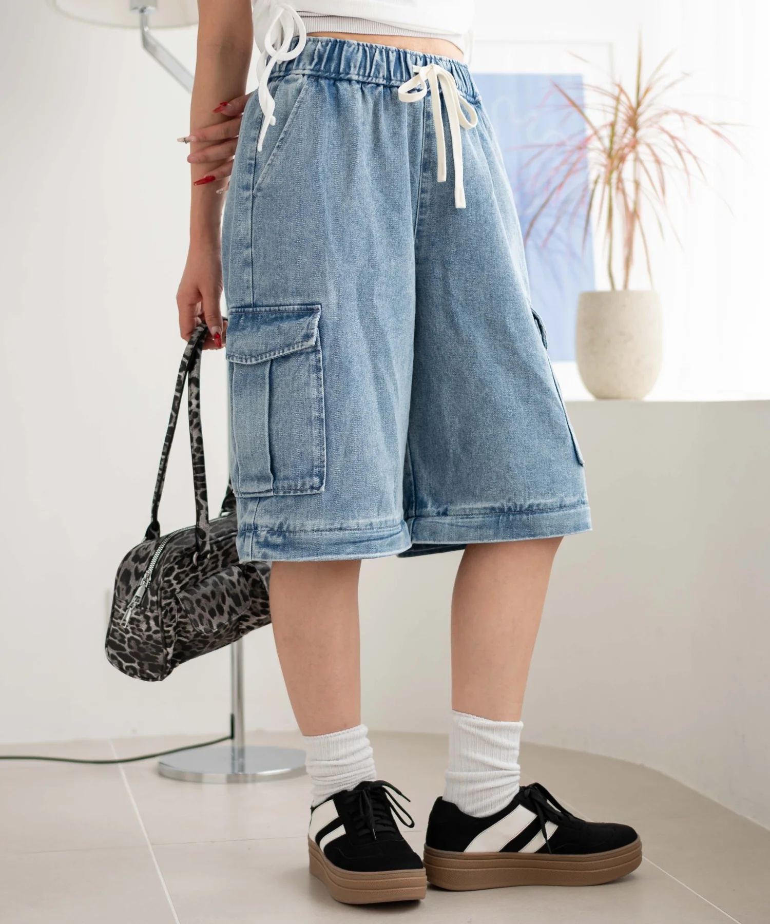 2WAYデニムカーゴパンツ - Image 27