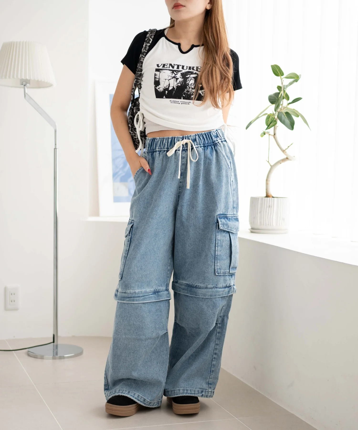 2WAYデニムカーゴパンツ - Image 28