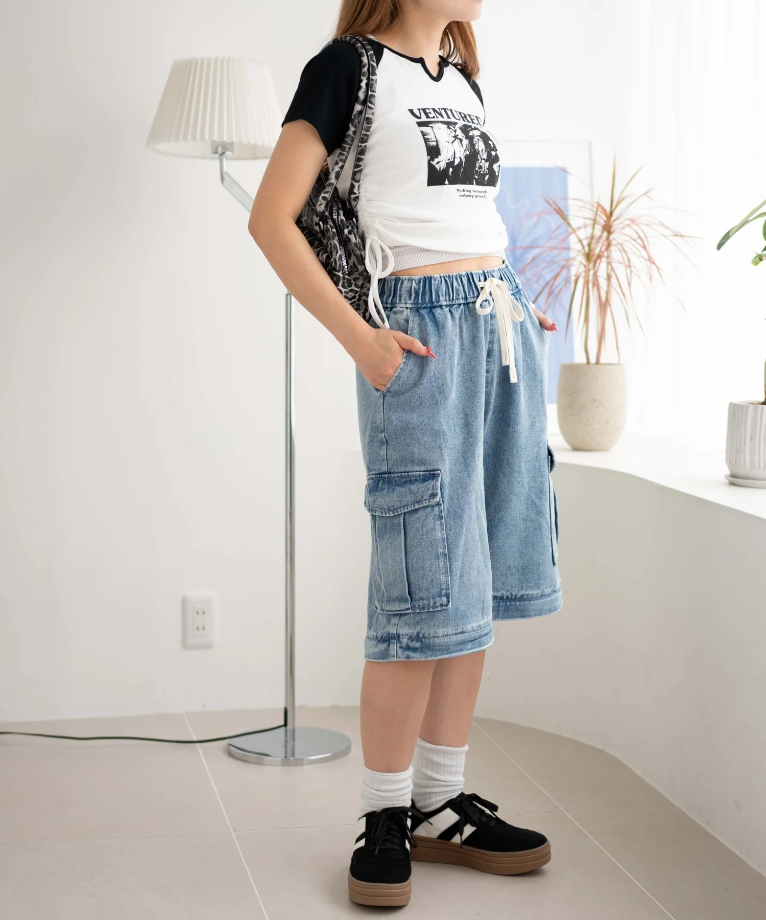 2WAYデニムカーゴパンツ - Image 29