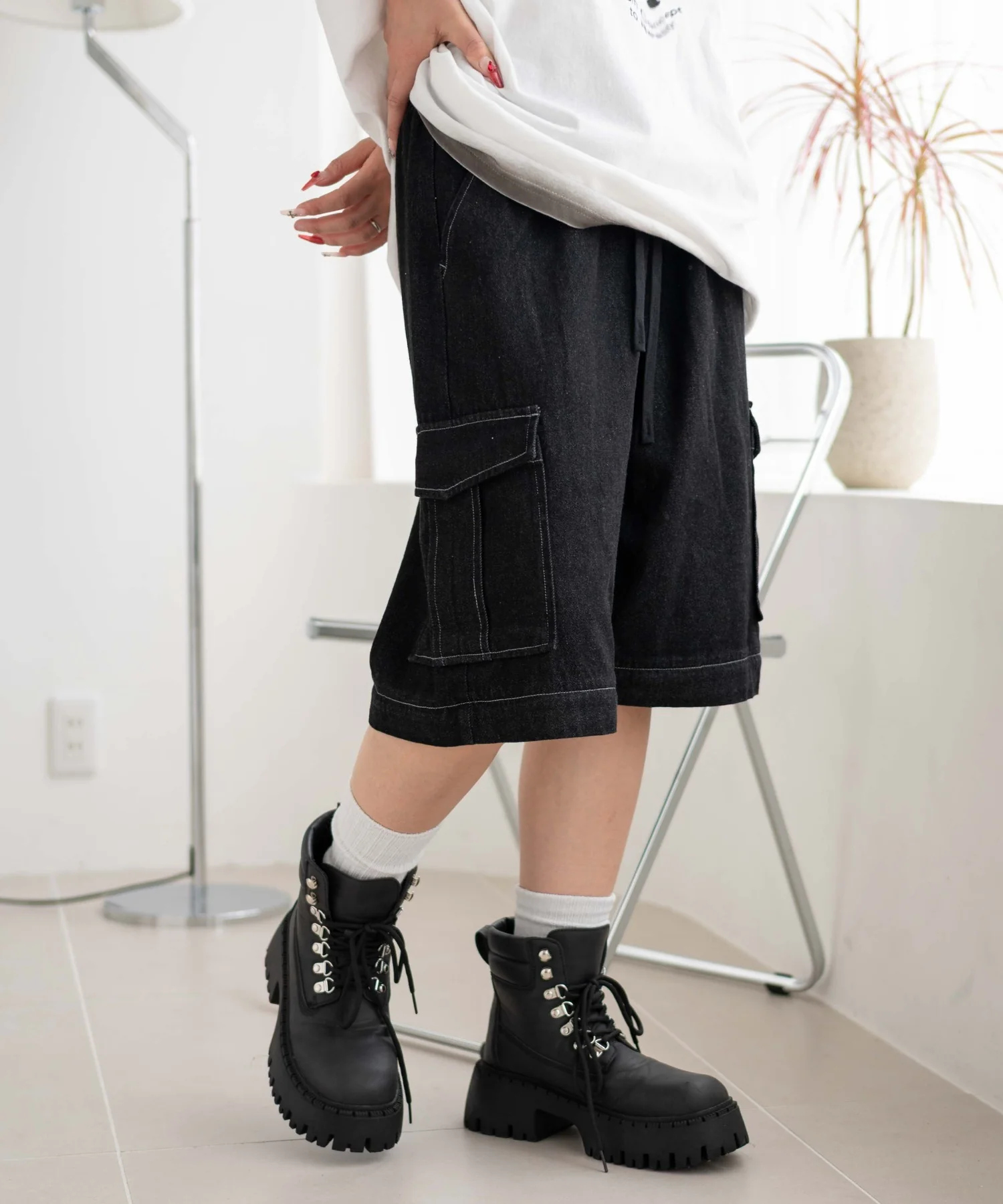 2WAYデニムカーゴパンツ - Image 33