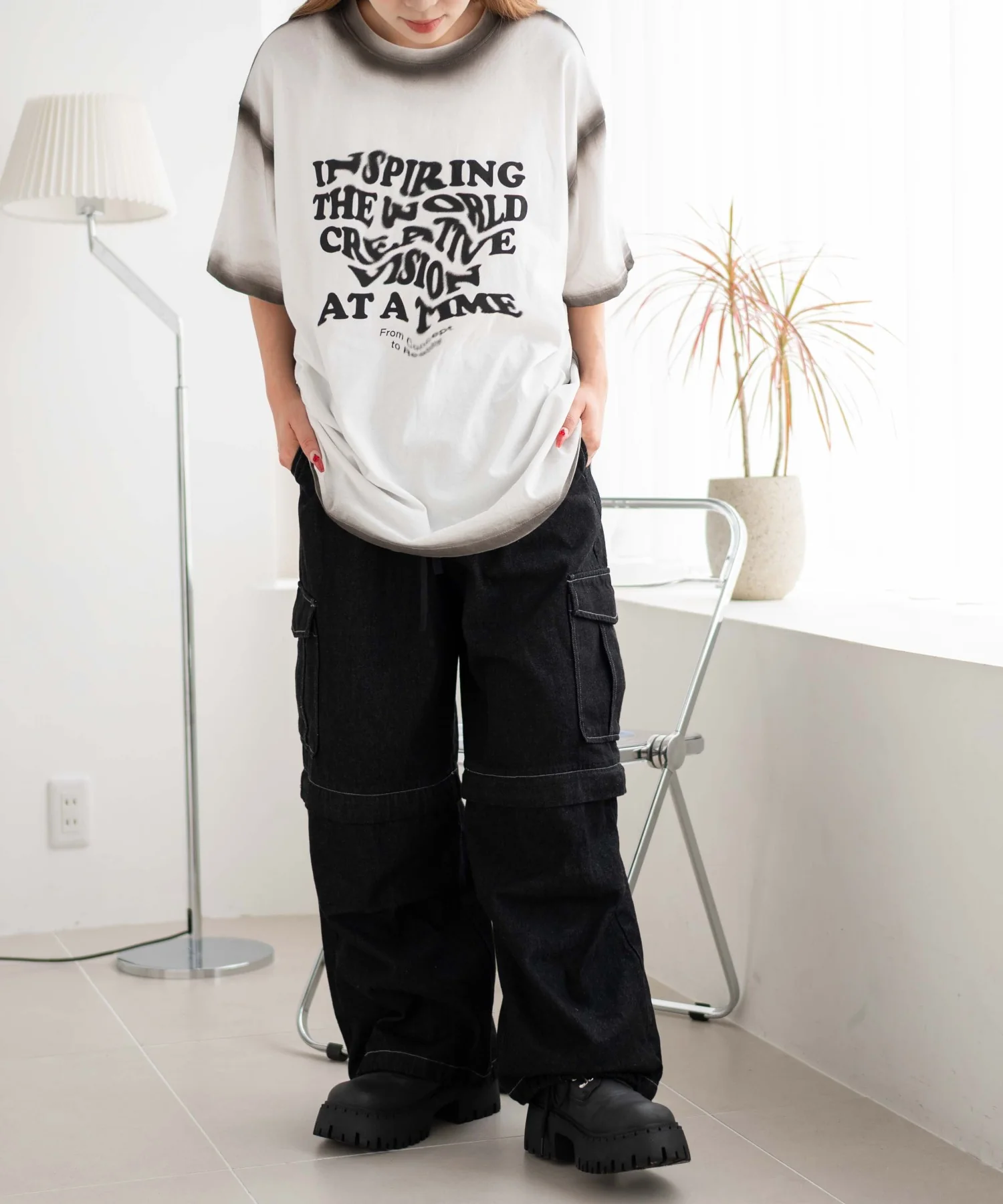 2WAYデニムカーゴパンツ - Image 34