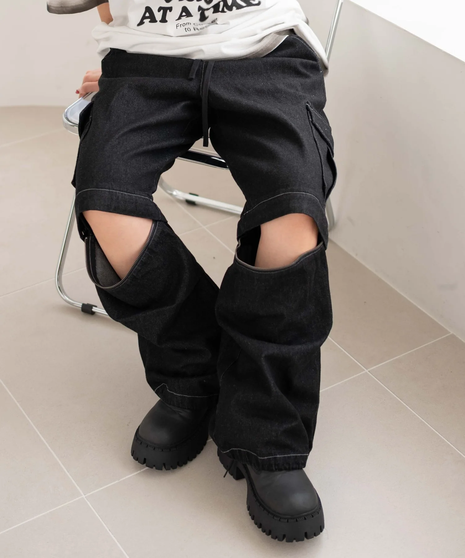 2WAYデニムカーゴパンツ - Image 9
